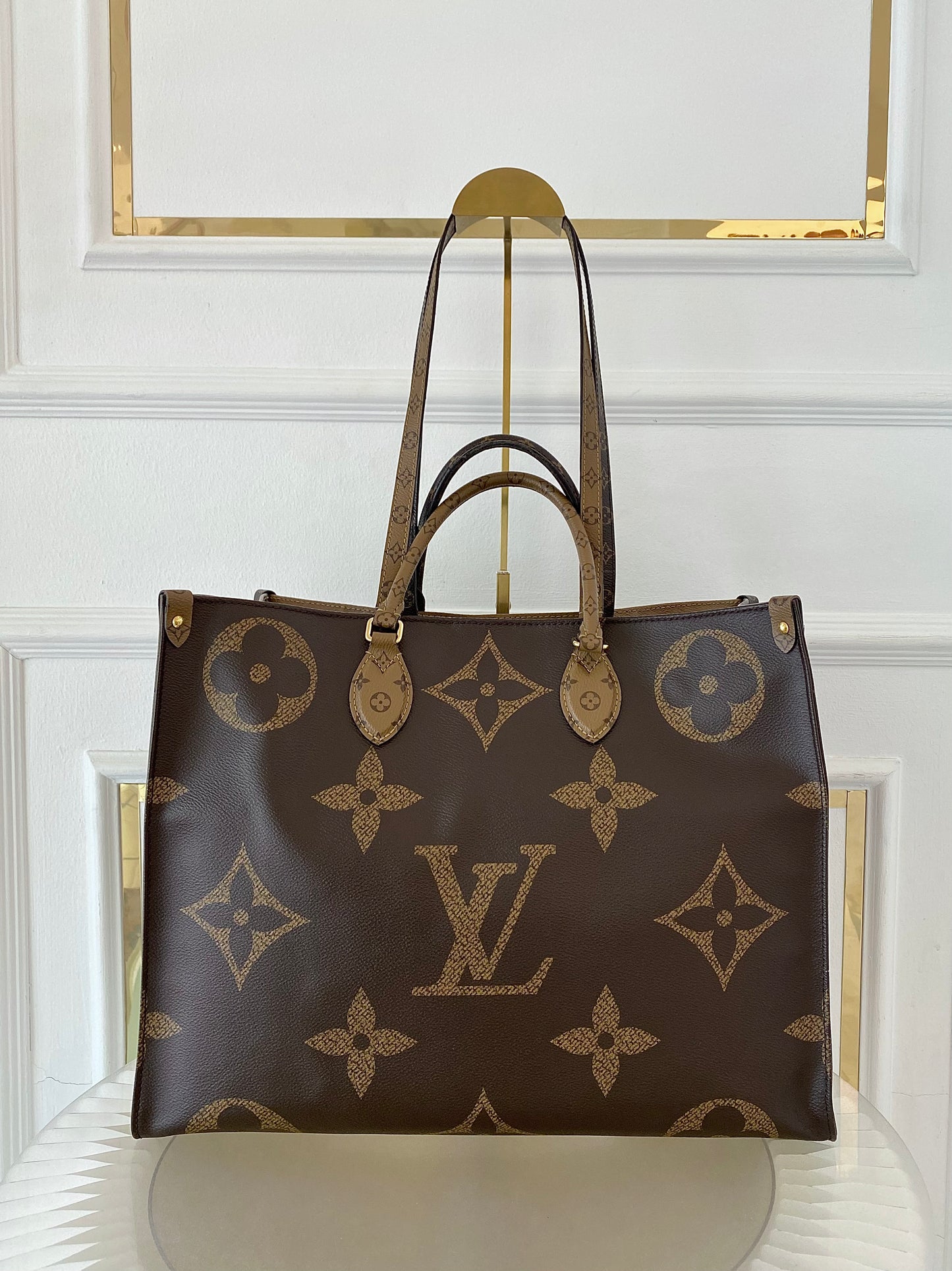 LOUIS VUITTON OTG Mono Reverse GM Size