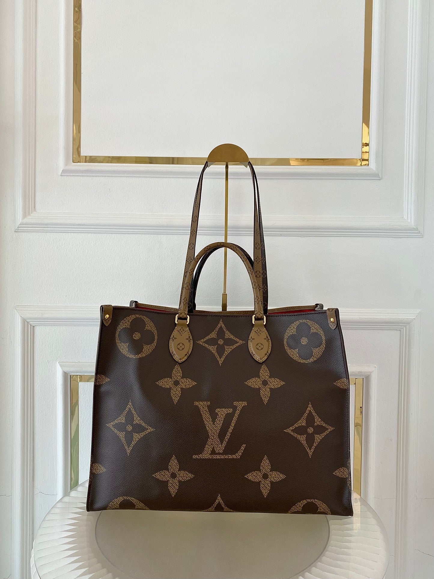LOUIS VUITTON OTG Mono Reverse GM Size