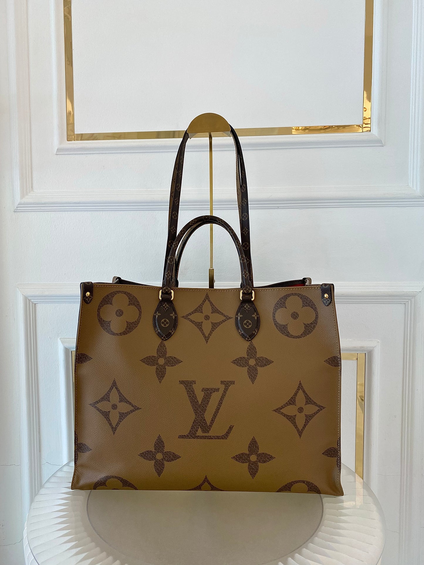 LOUIS VUITTON OTG Mono Reverse GM Size