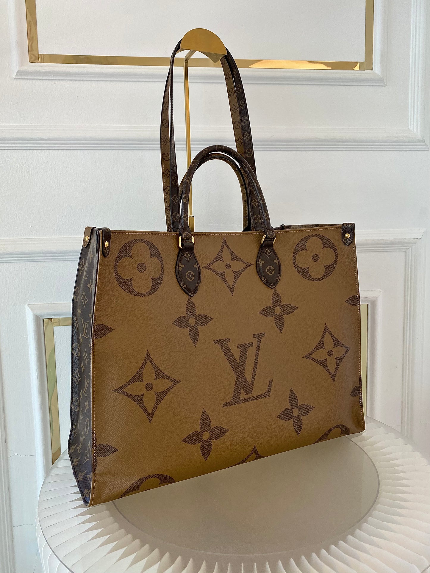 LOUIS VUITTON OTG Mono Reverse GM Size