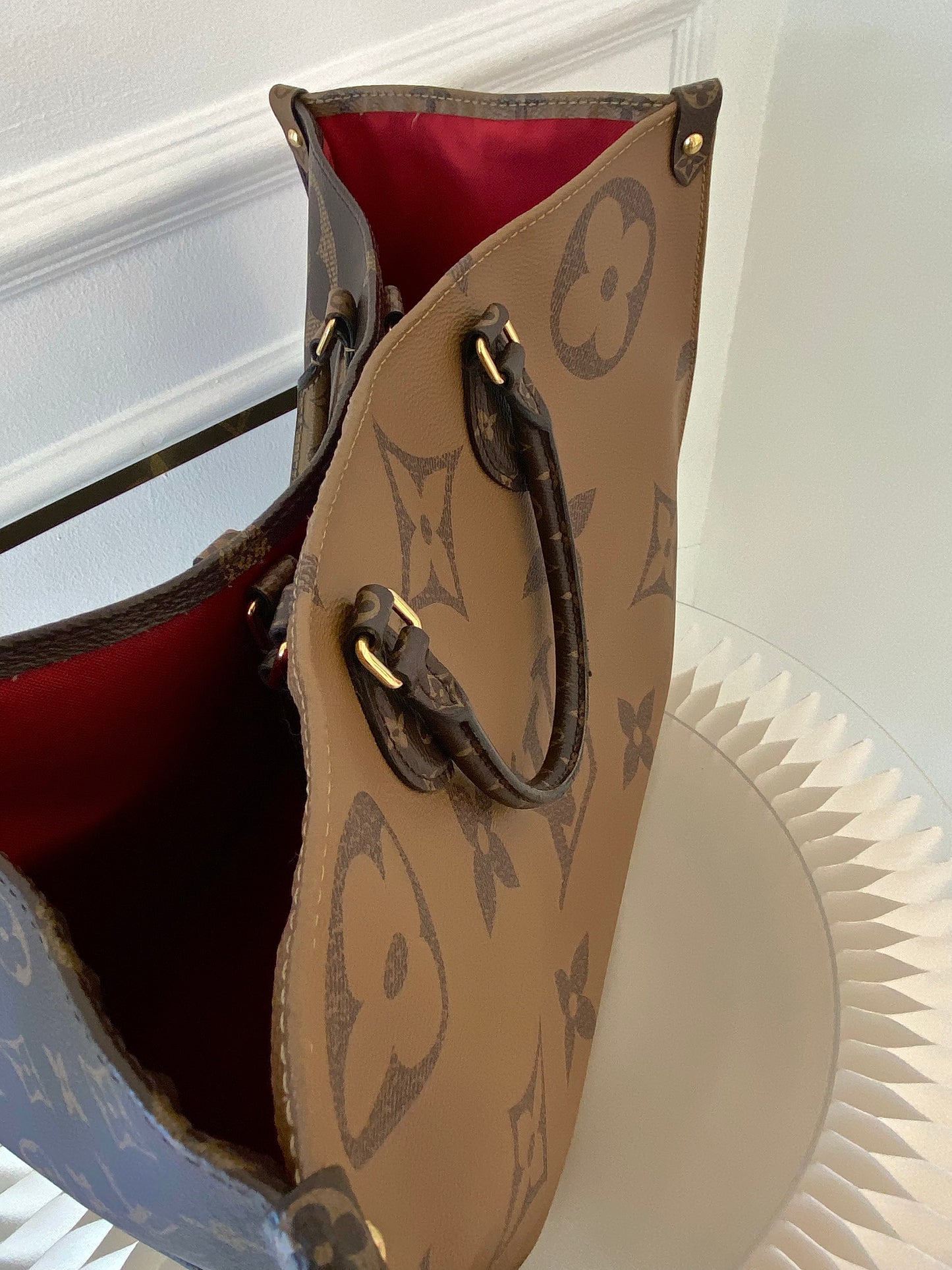 LOUIS VUITTON OTG Mono Reverse GM Size