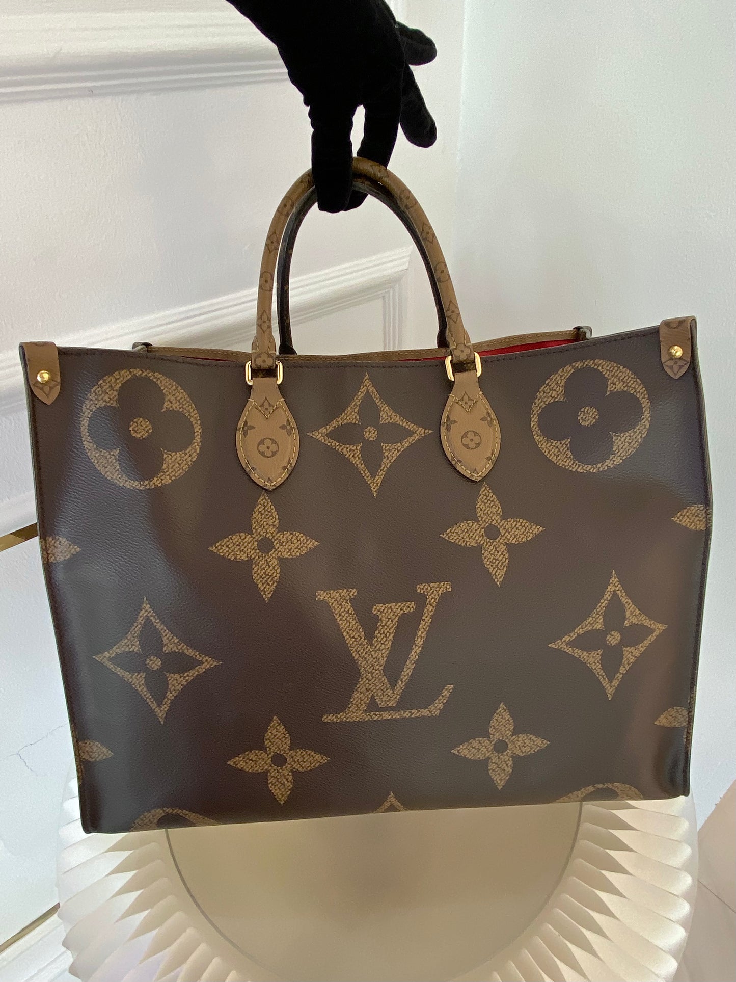LOUIS VUITTON OTG Mono Reverse GM Size