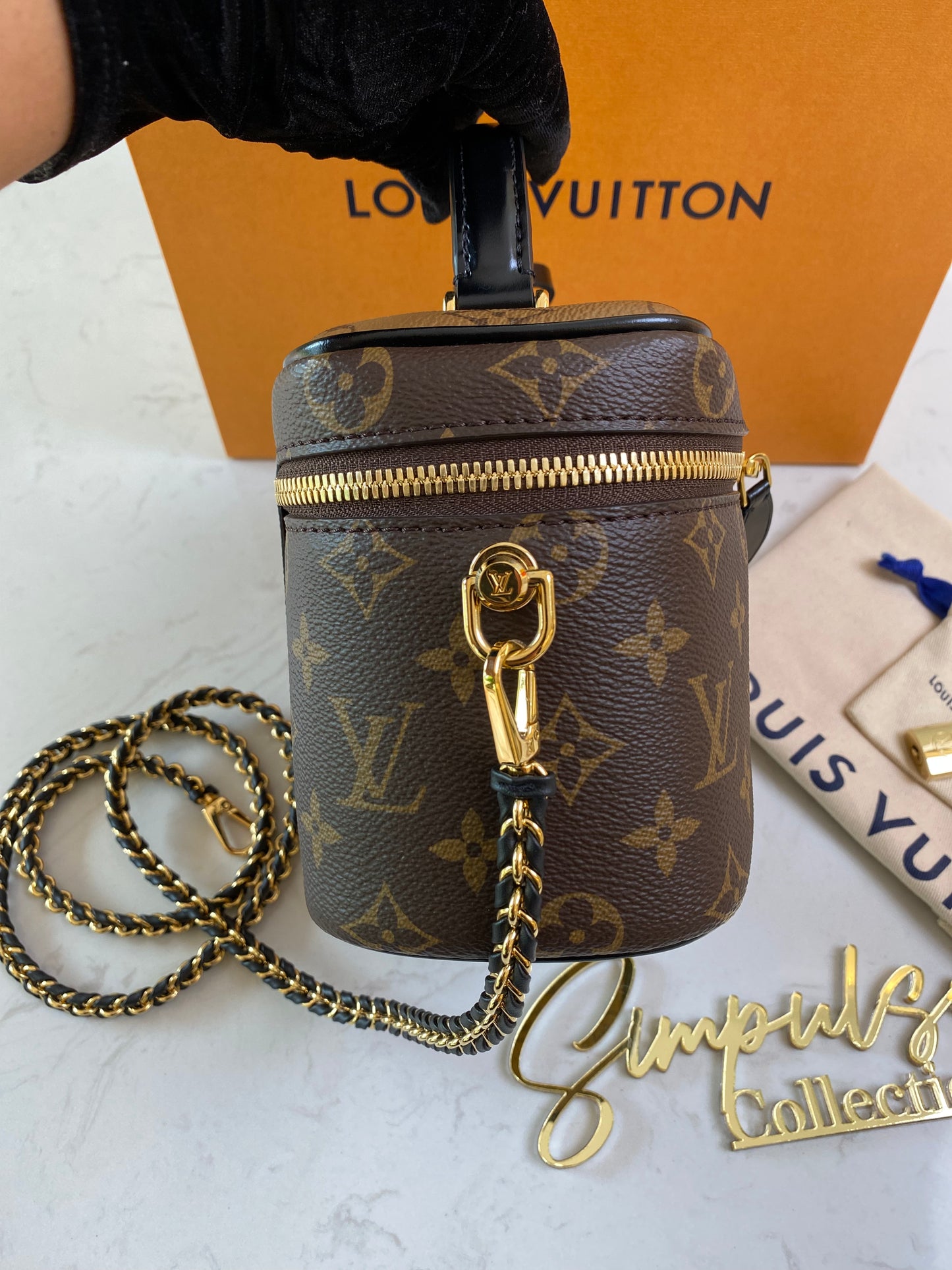 LV Vanity Pm Monogram Reverse