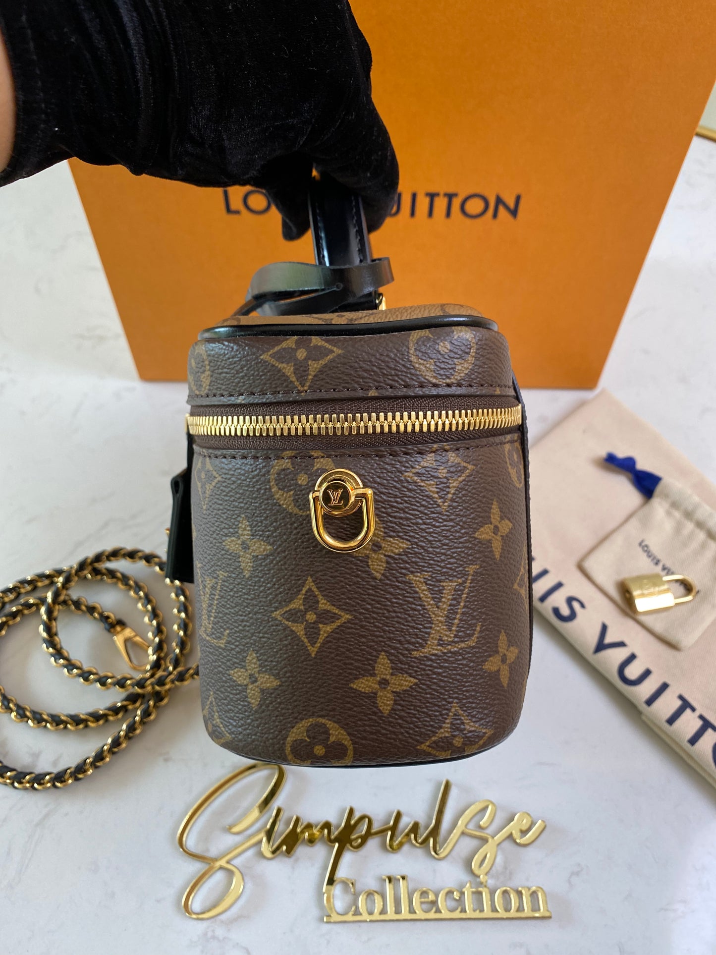 LV Vanity Pm Monogram Reverse