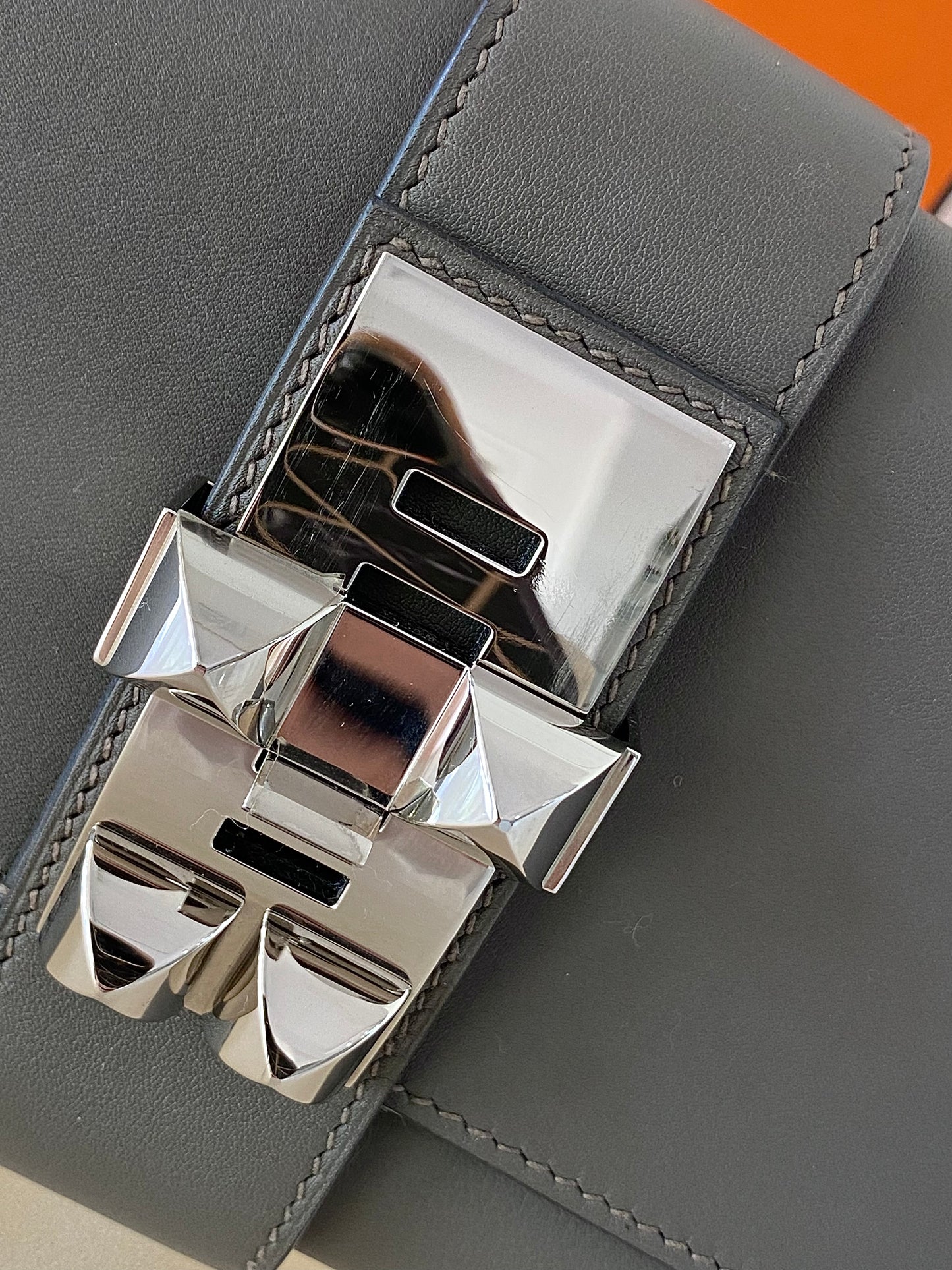 HERMES Medor 23 Clutch Bag