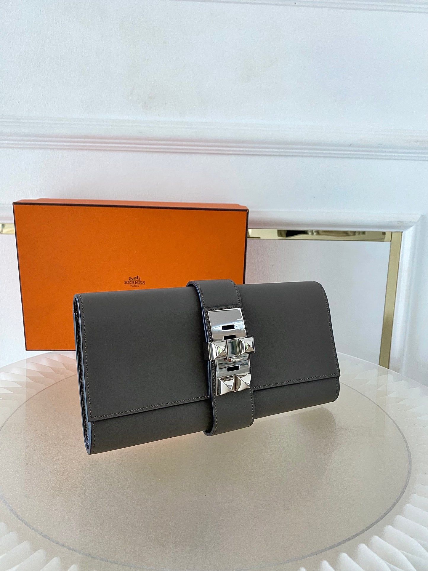 HERMES Medor 23 Clutch Bag