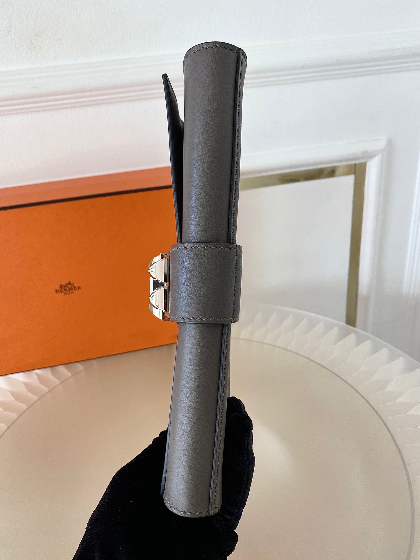 HERMES Medor 23 Clutch Bag