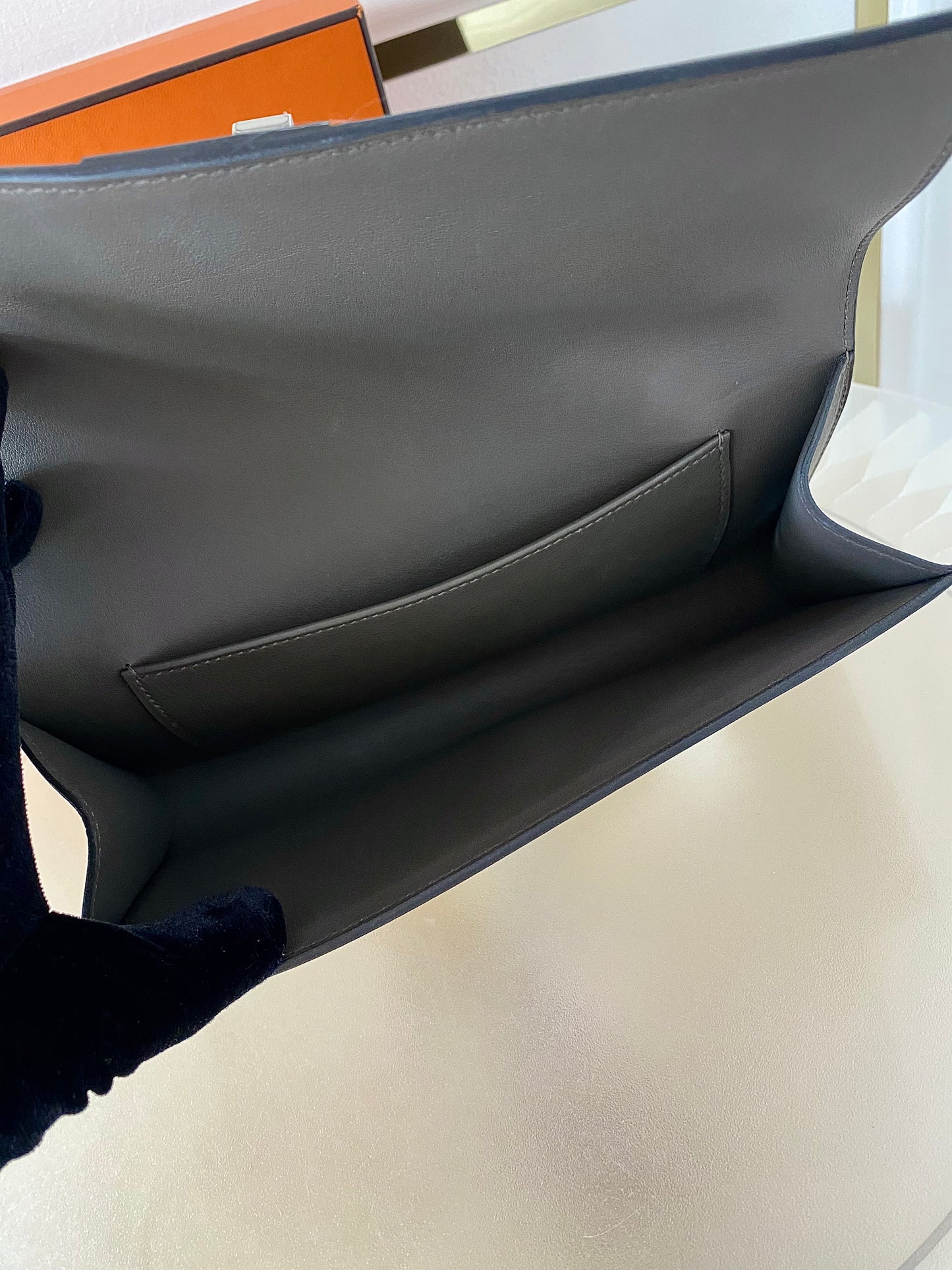 HERMES Medor 23 Clutch Bag