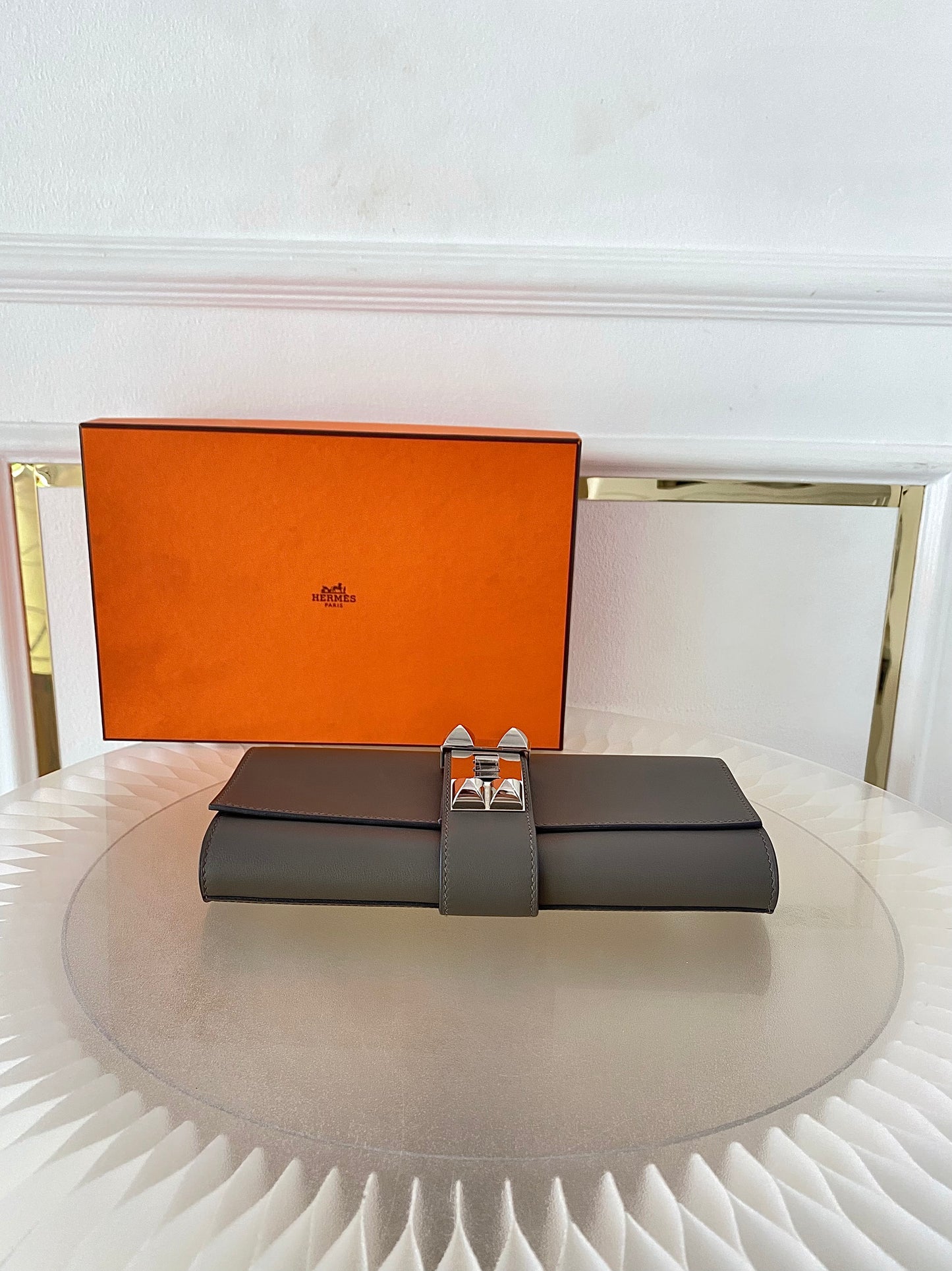 HERMES Medor 23 Clutch Bag
