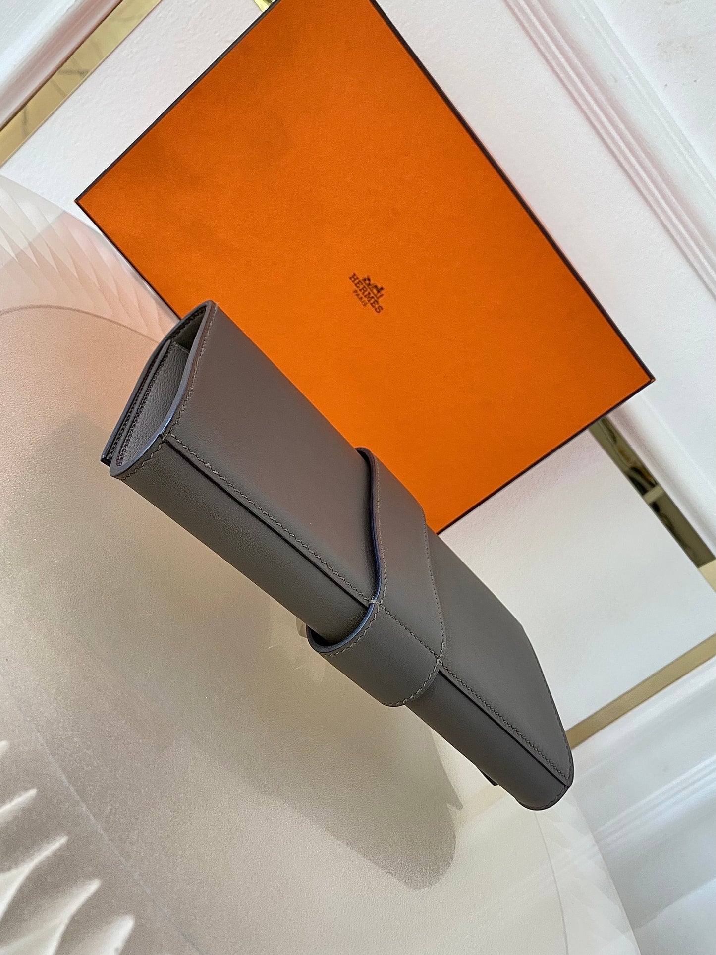 HERMES Medor 23 Clutch Bag
