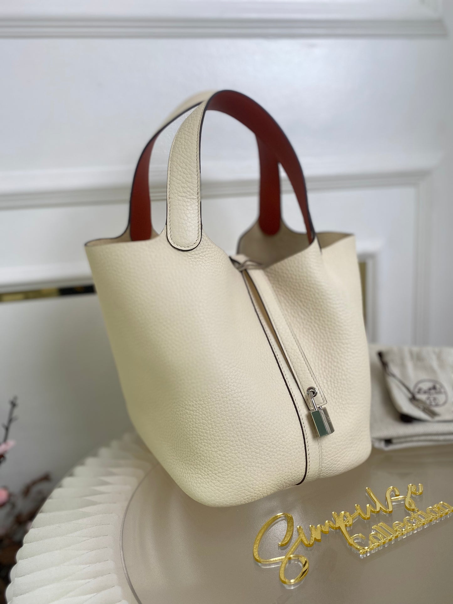 Hermes Picotin 22 Nata PHW