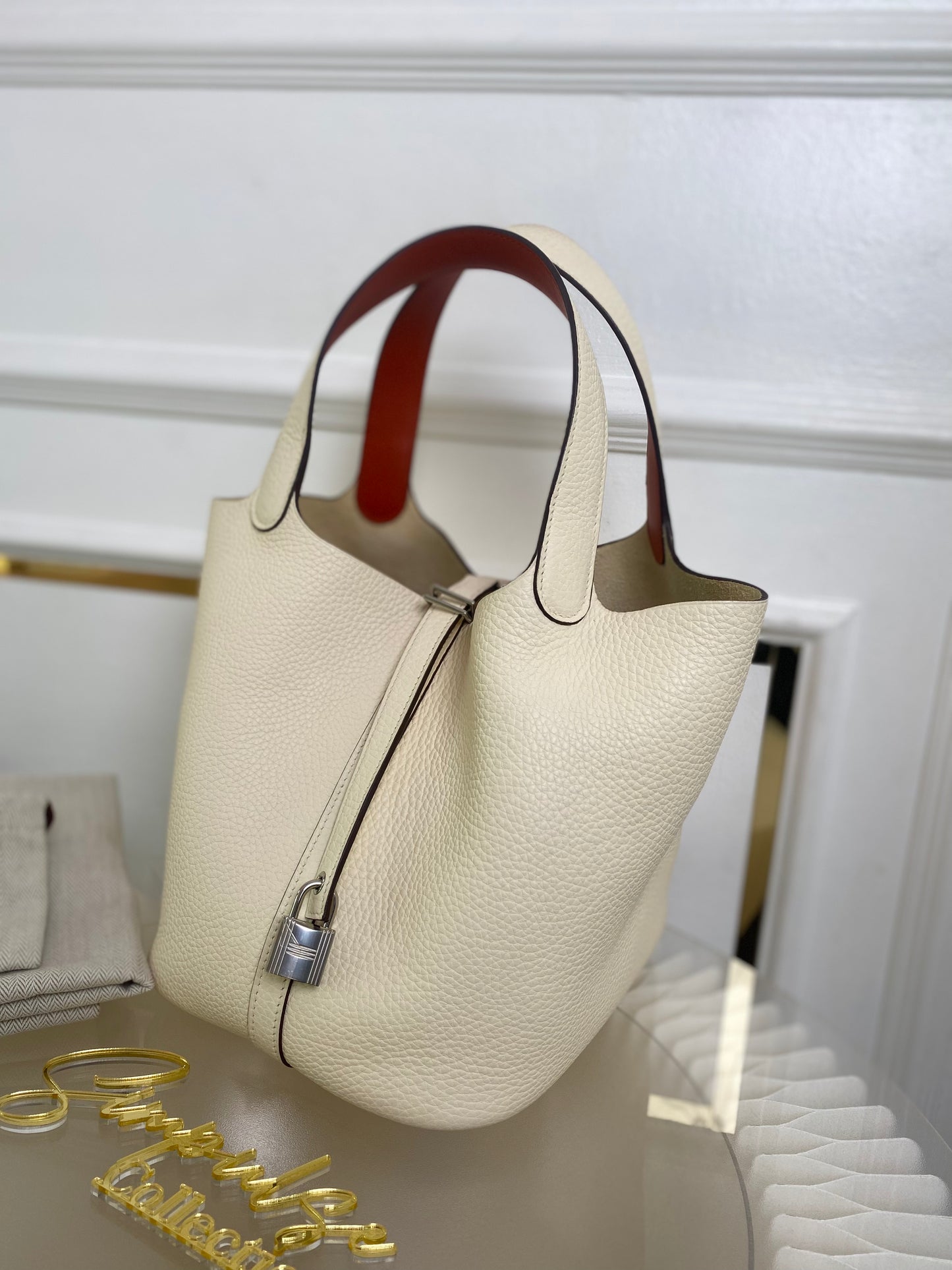 Hermes Picotin 22 Nata PHW