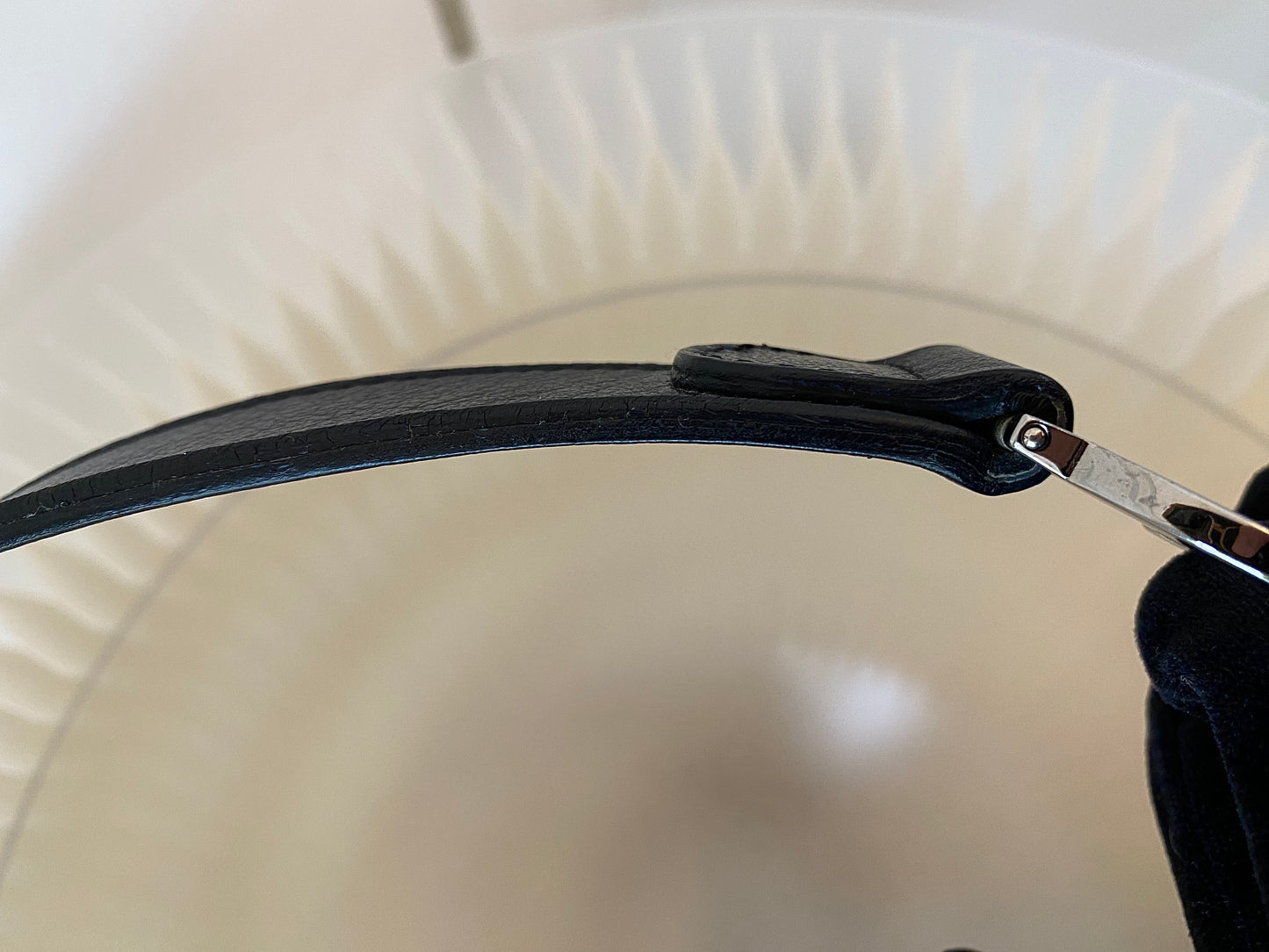 DIOR Saddle Medium in Black SHW
