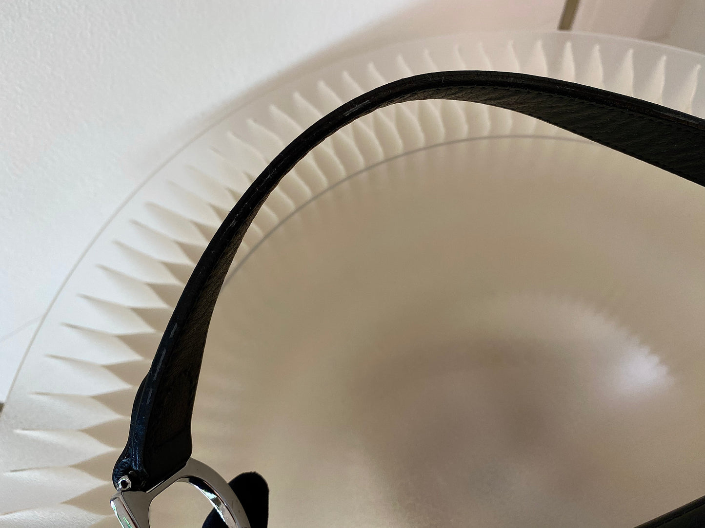 DIOR Saddle Medium in Black SHW