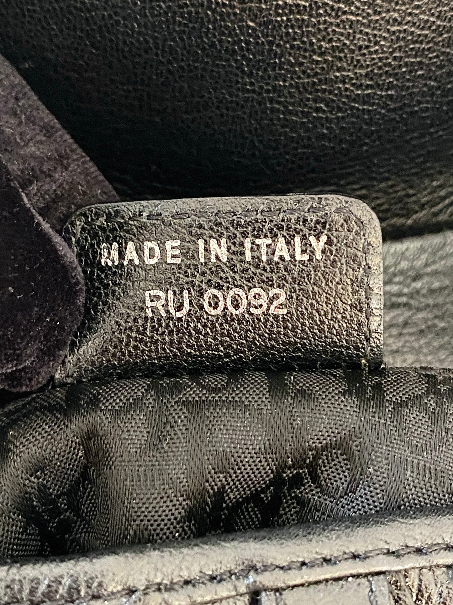 DIOR Saddle Medium in Black SHW