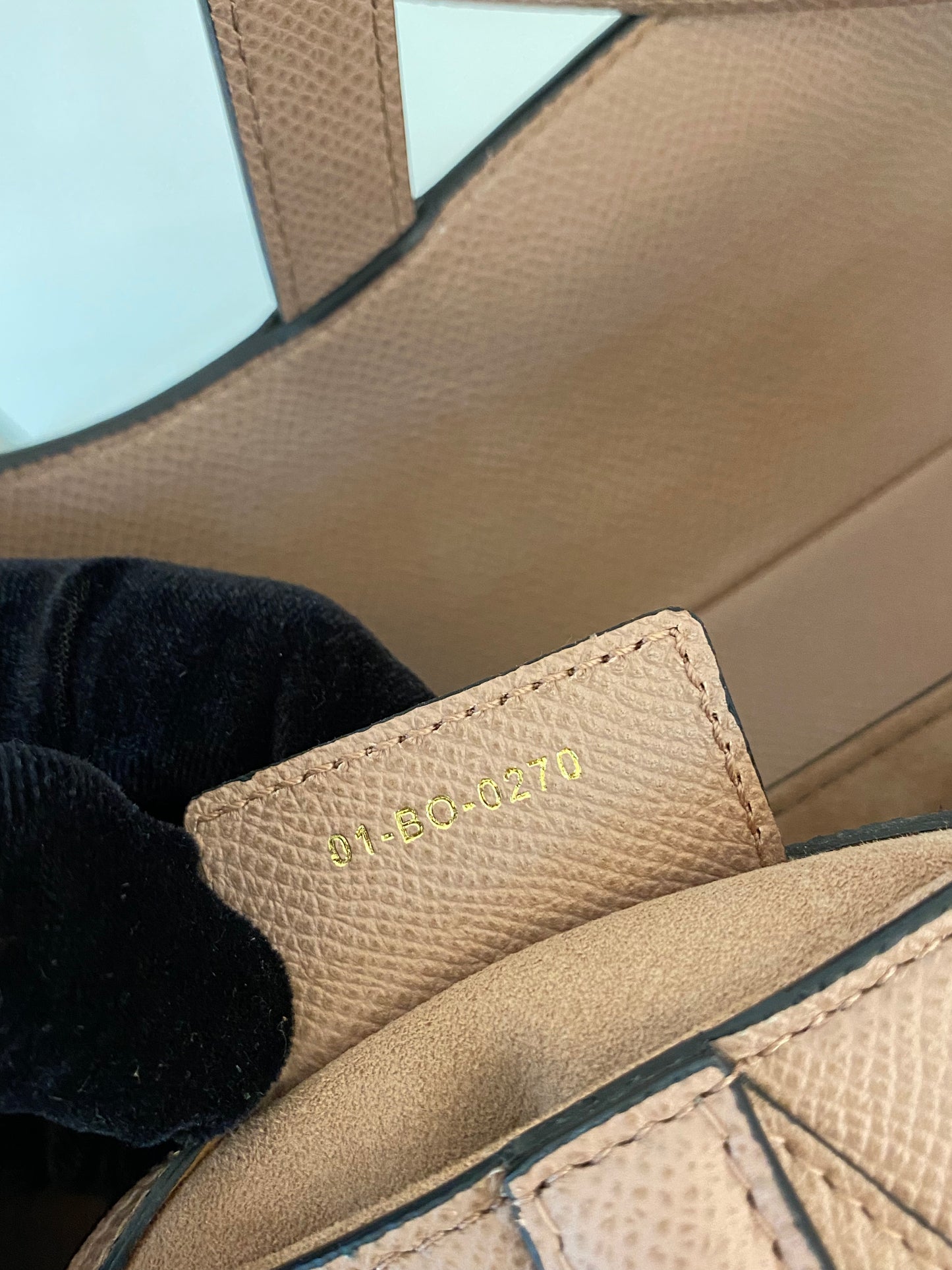 DIOR Saddle Medium Nude Beige GHW