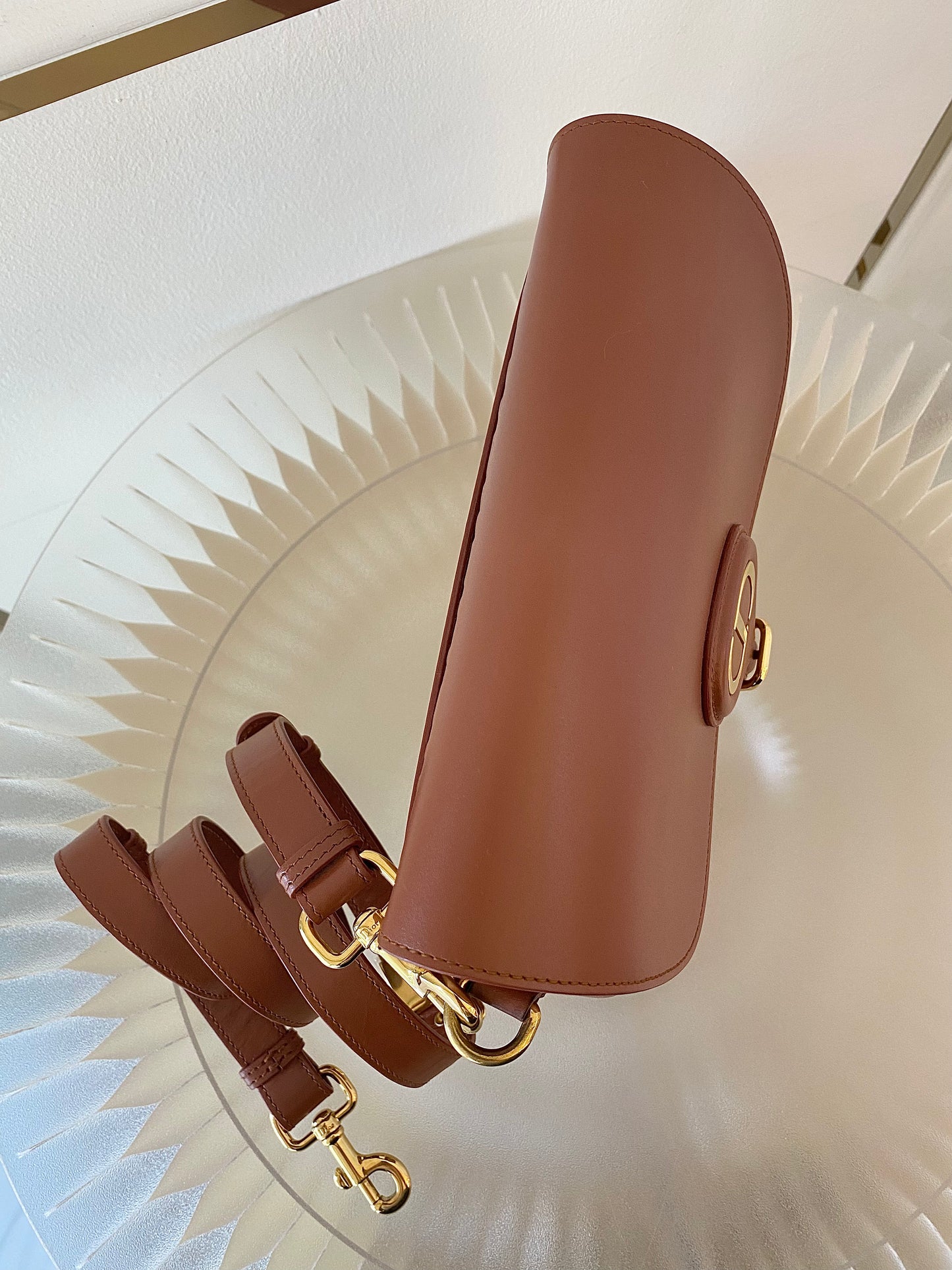 DIOR Bobby Medium in Caramel