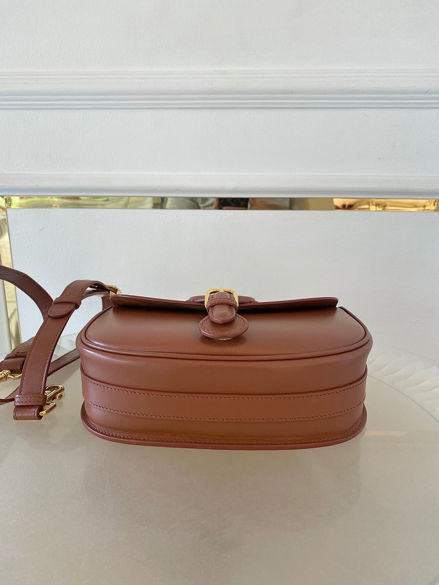 DIOR Bobby Medium in Caramel