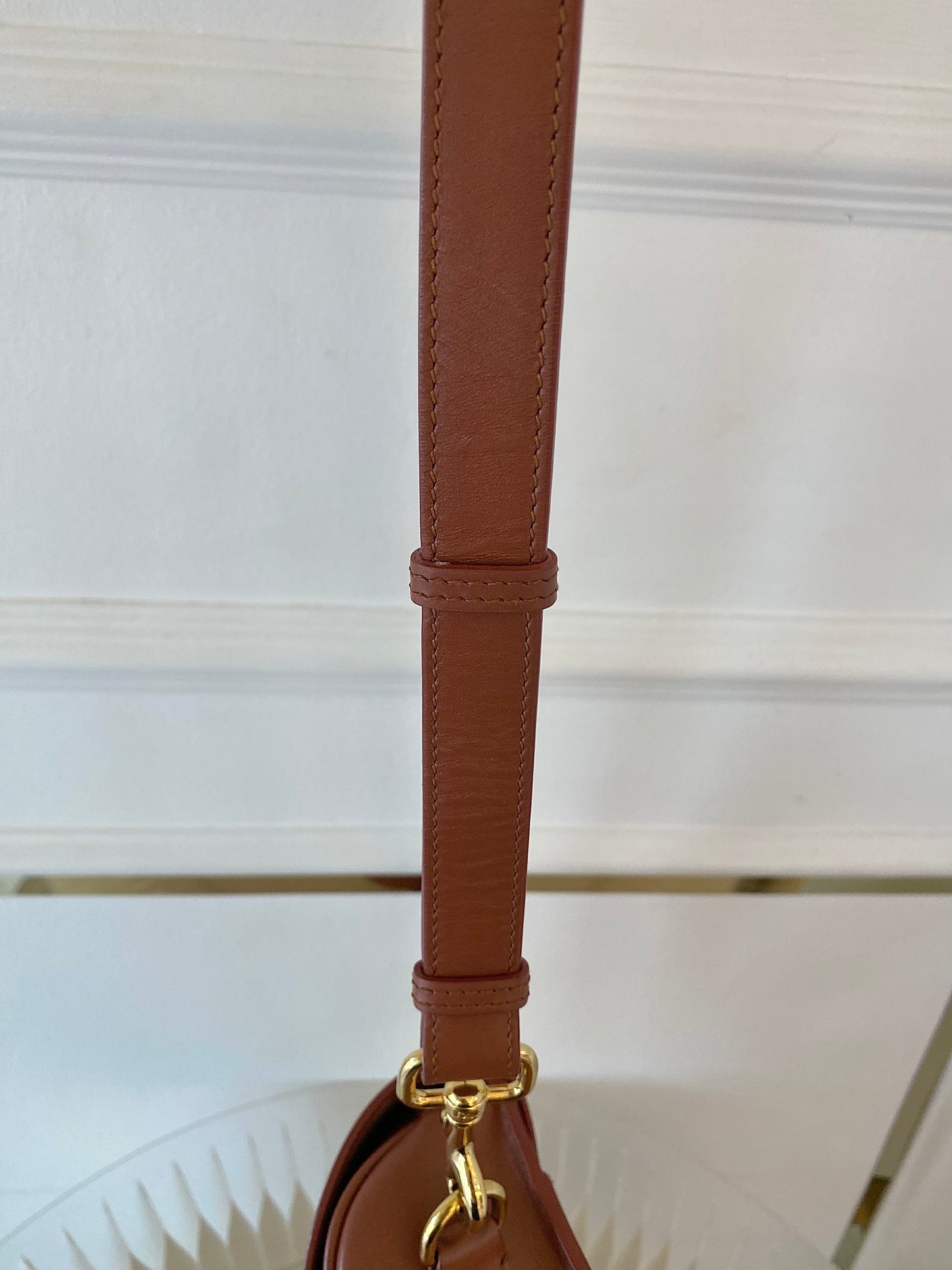 DIOR Bobby Medium in Caramel