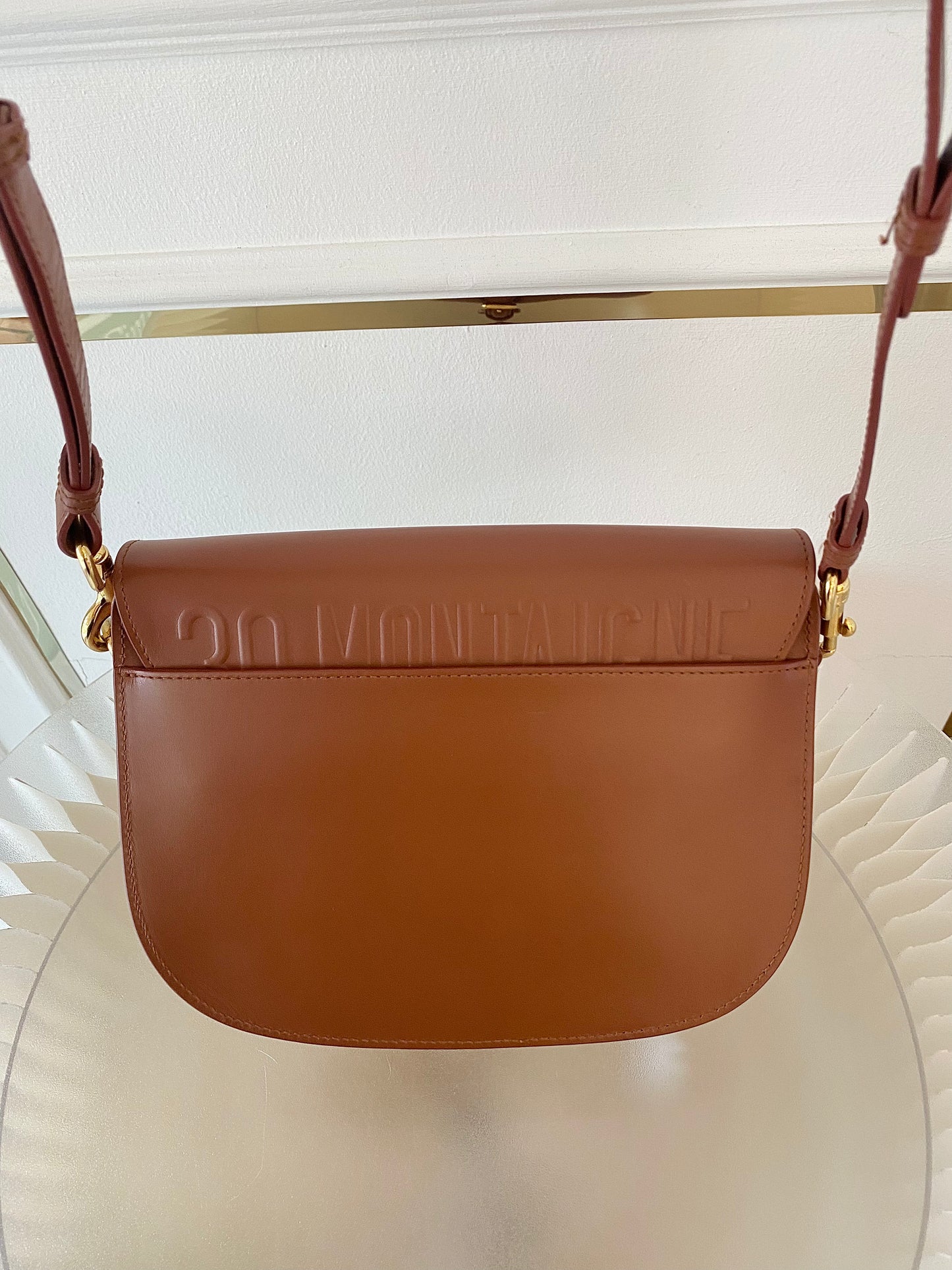 DIOR Bobby Medium in Caramel