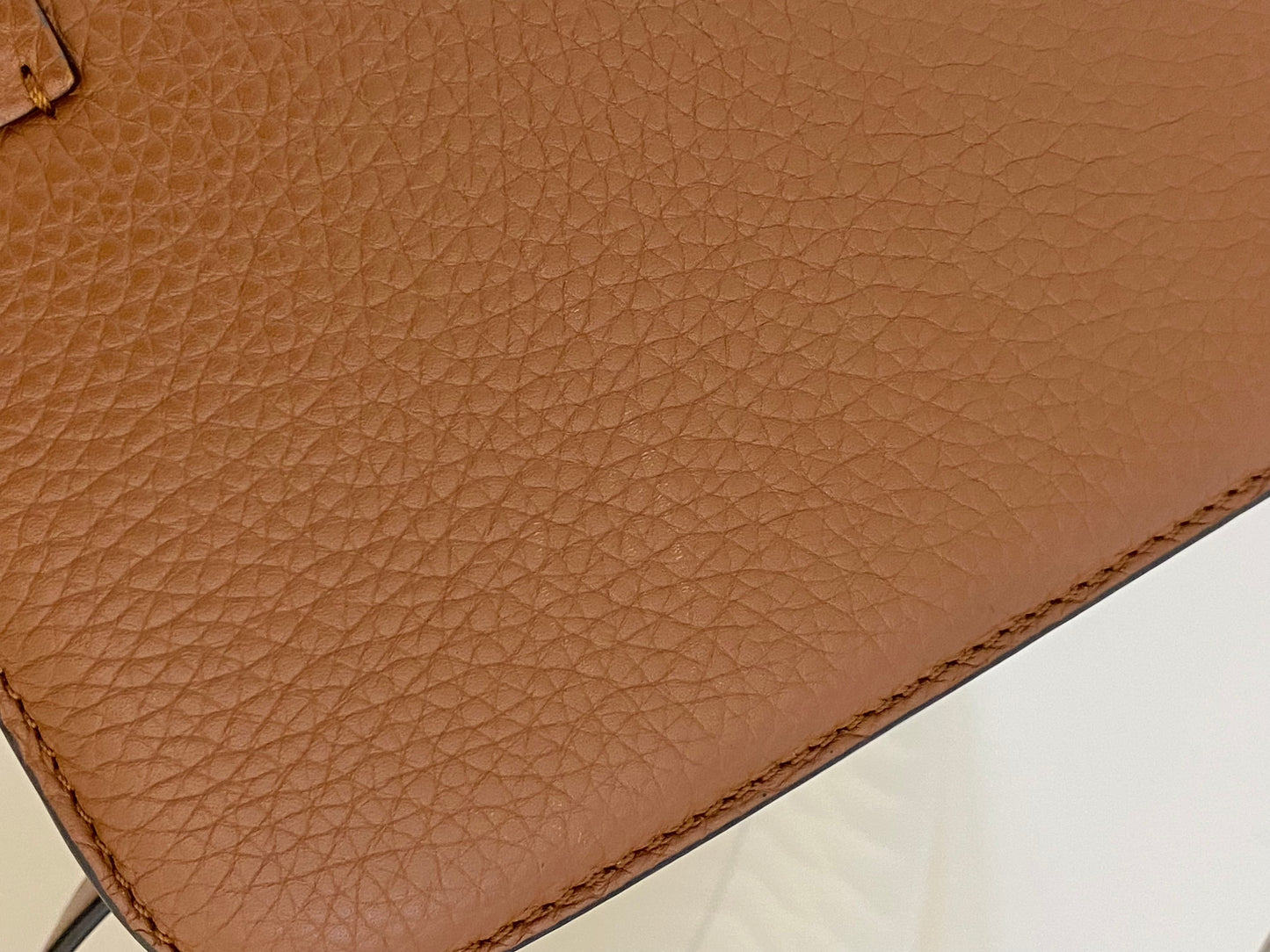 VLTN V Logo Sling Crossbody Pebbled Leather
