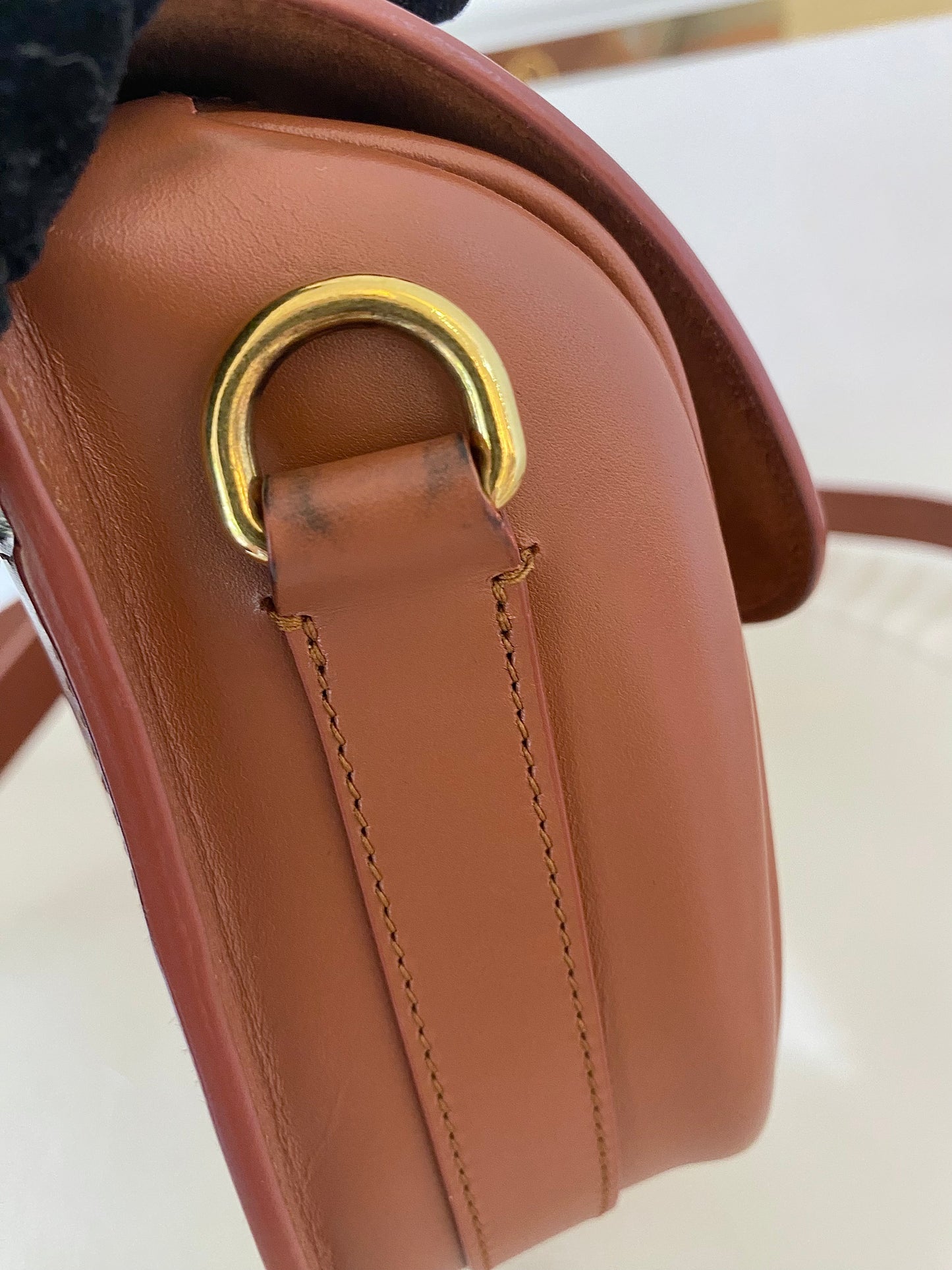 DIOR Bobby Medium in Caramel