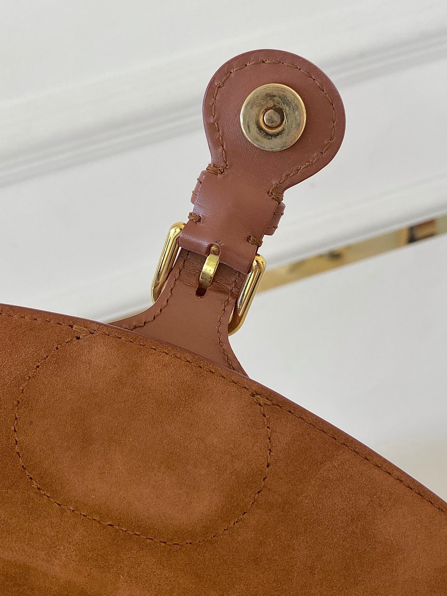 DIOR Bobby Medium in Caramel