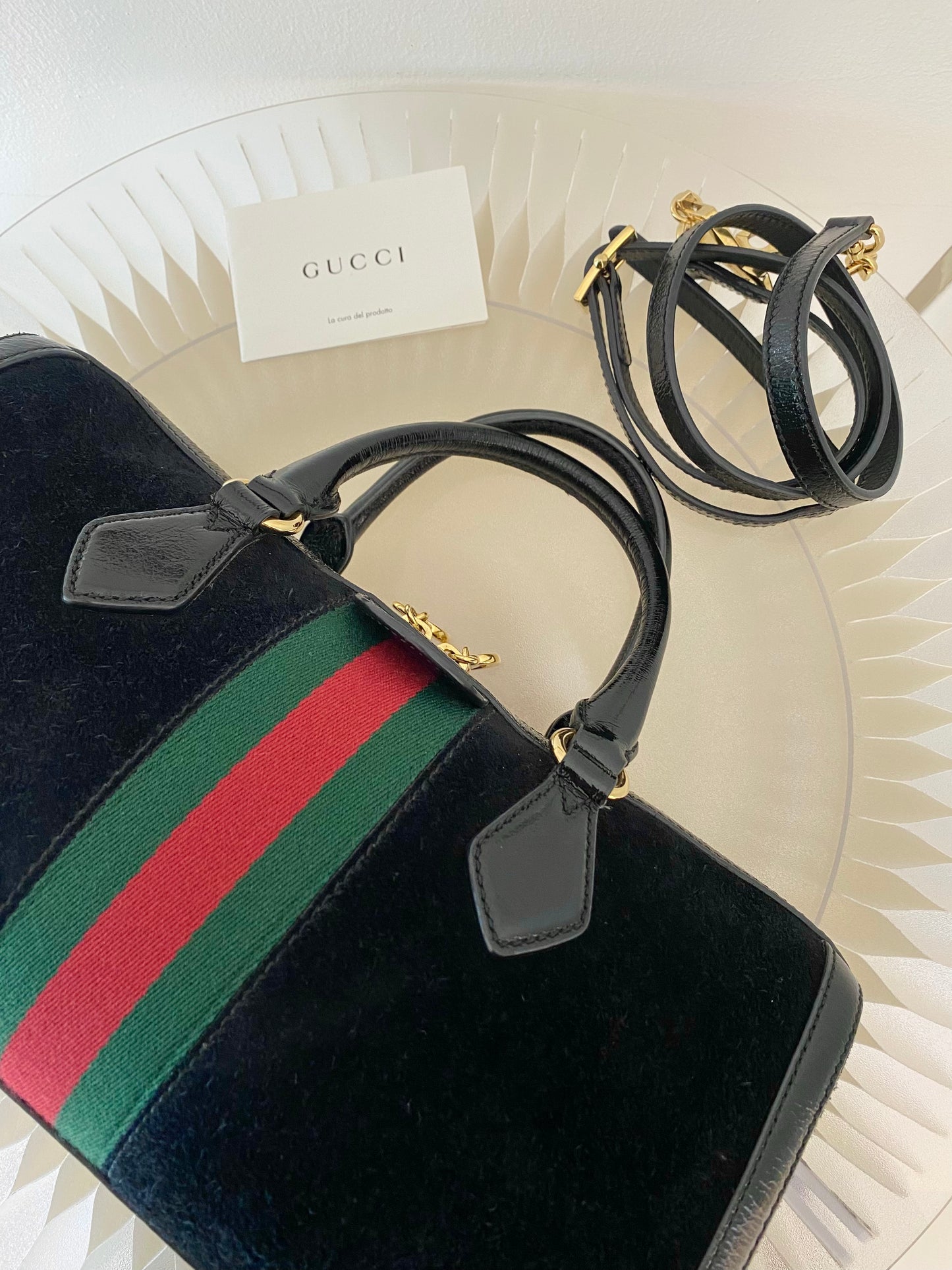 Gucci Ophidia Gg Medium Bowling Bag