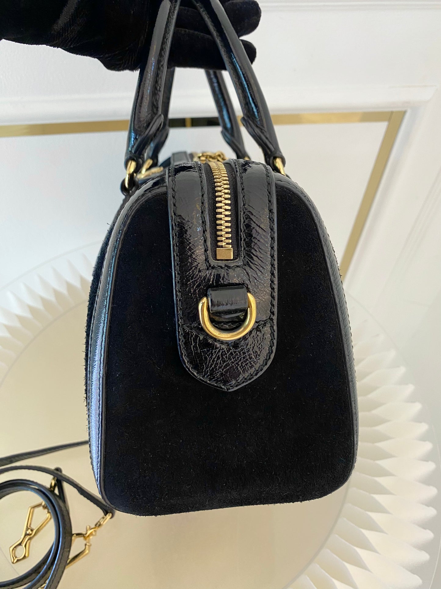 Gucci Ophidia Gg Medium Bowling Bag