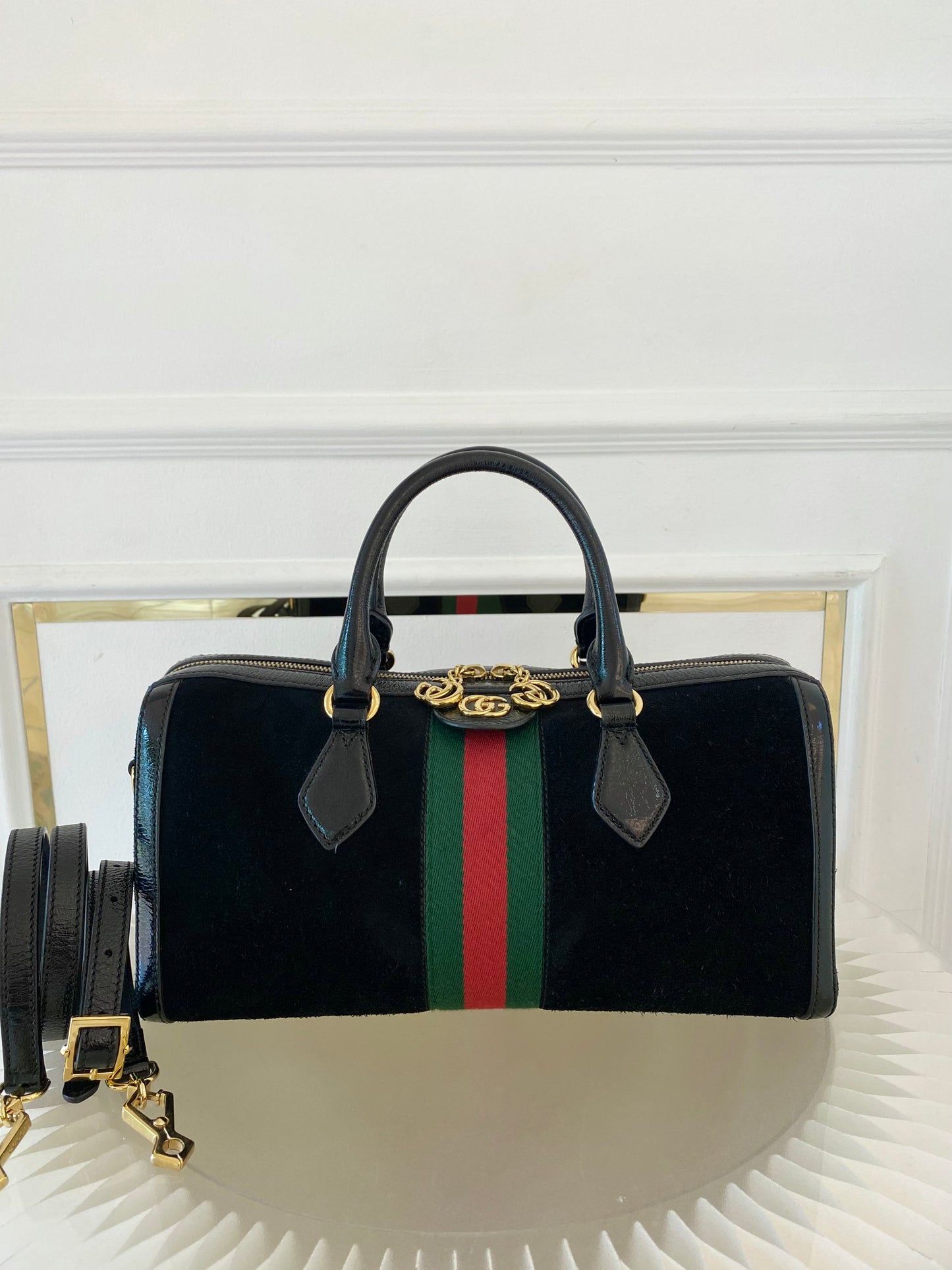 Gucci Ophidia Gg Medium Bowling Bag