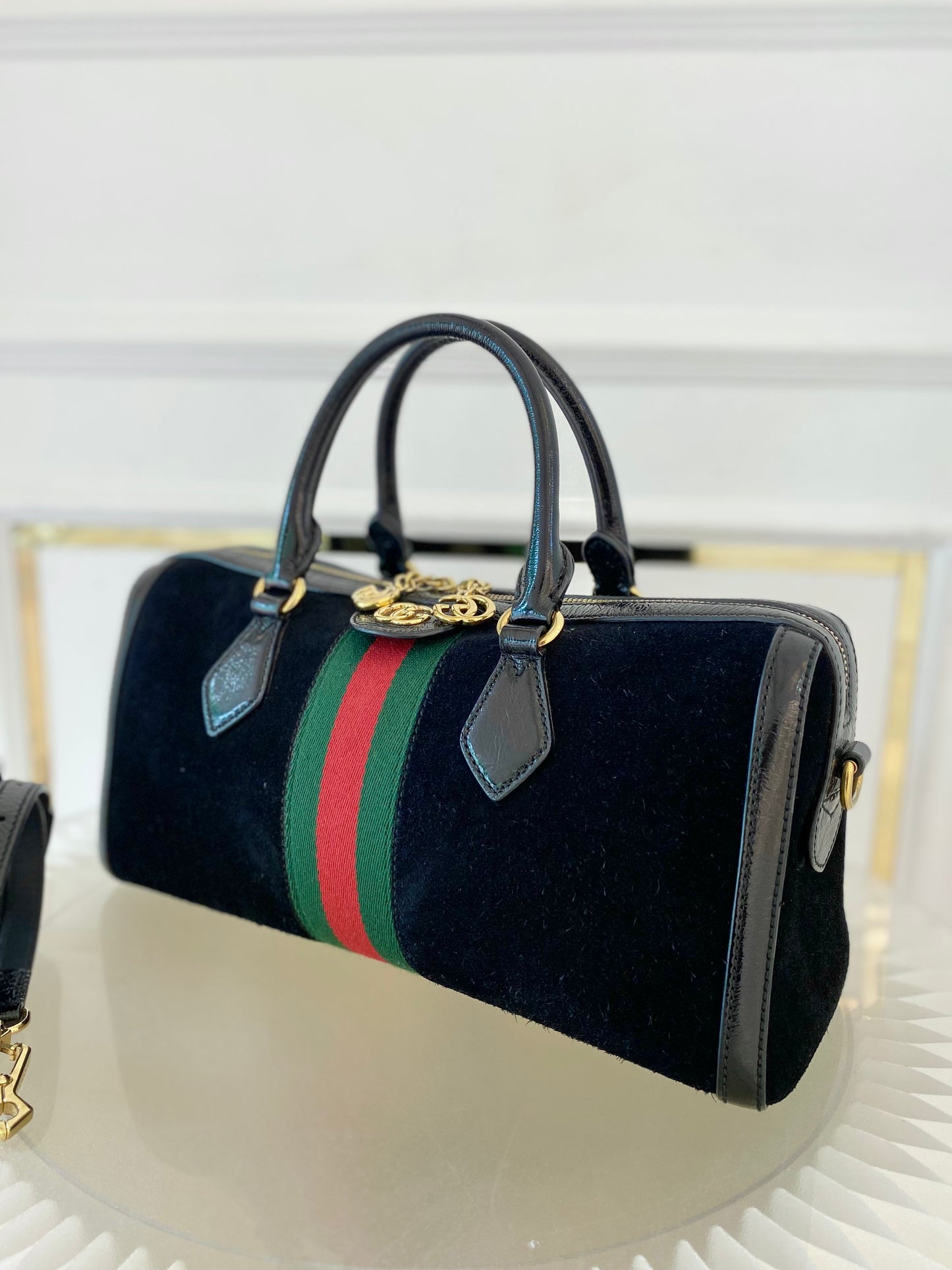 Gucci Ophidia Gg Medium Bowling Bag