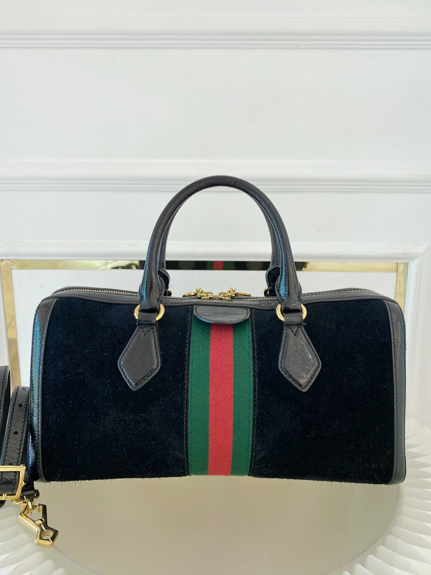 Gucci Ophidia Gg Medium Bowling Bag