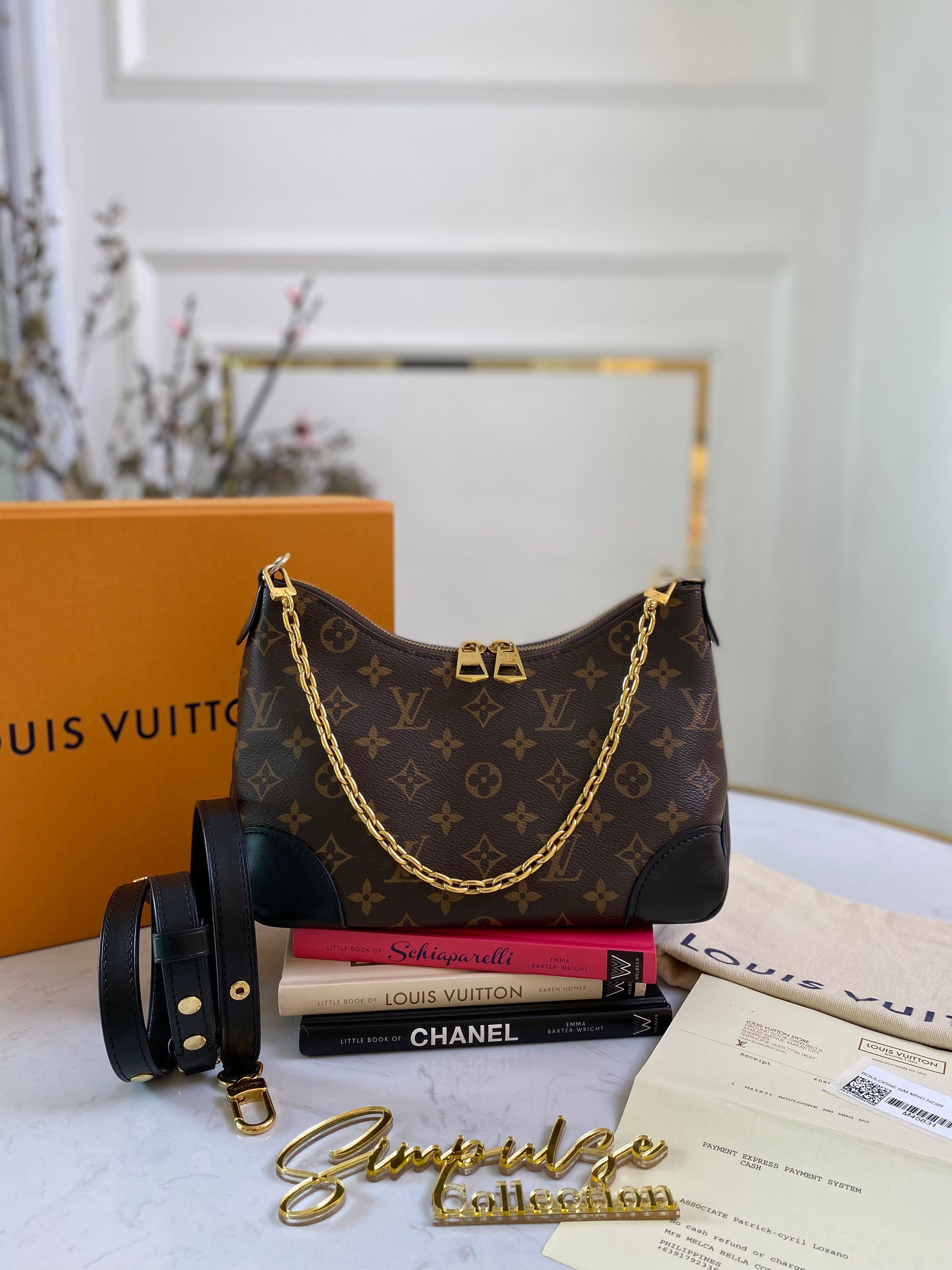 Impulse Monogram L V Monogram Boulogne NM – Simpulse Collection PH