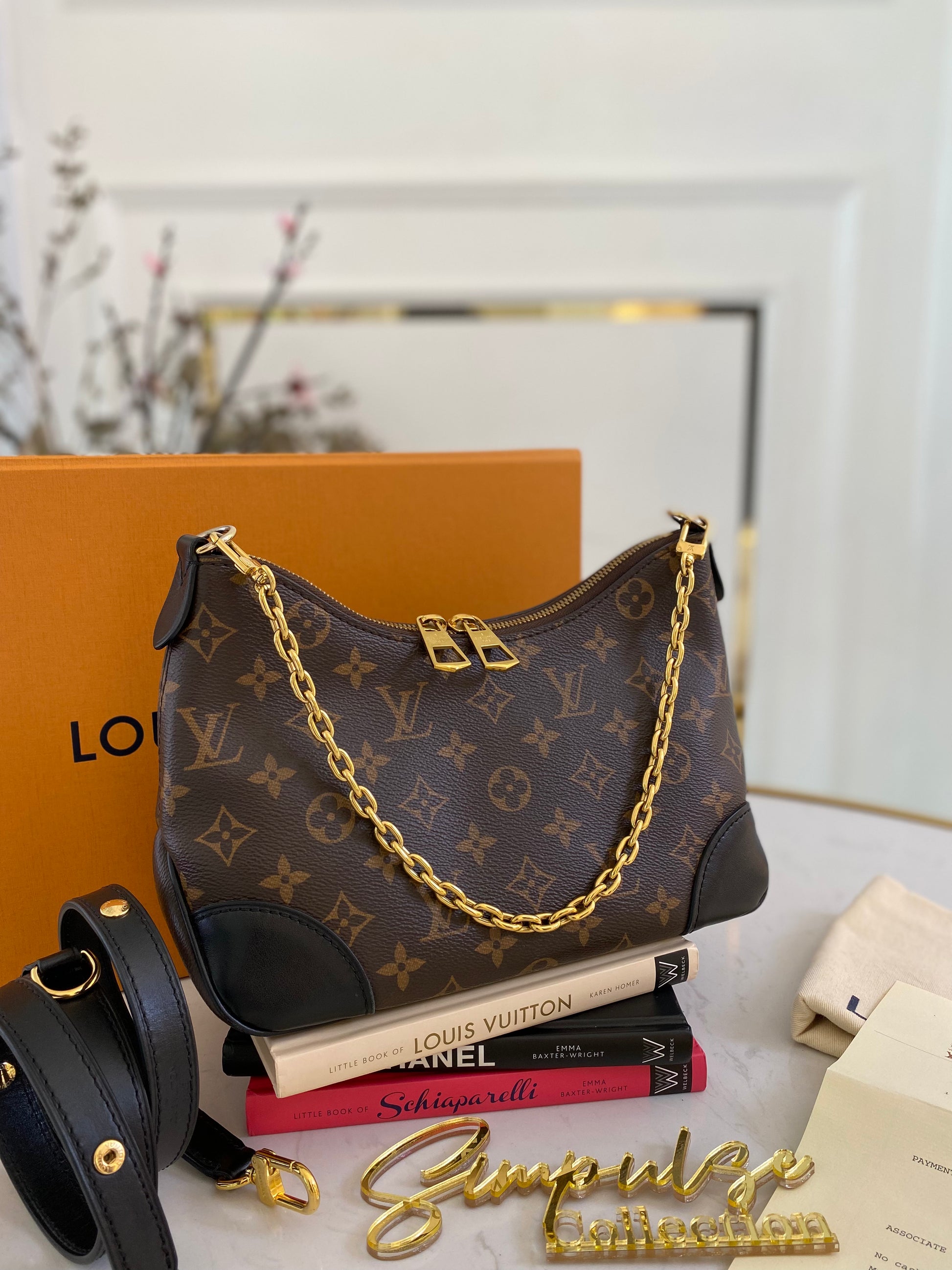 Impulse Monogram L V Monogram Boulogne NM – Simpulse Collection PH