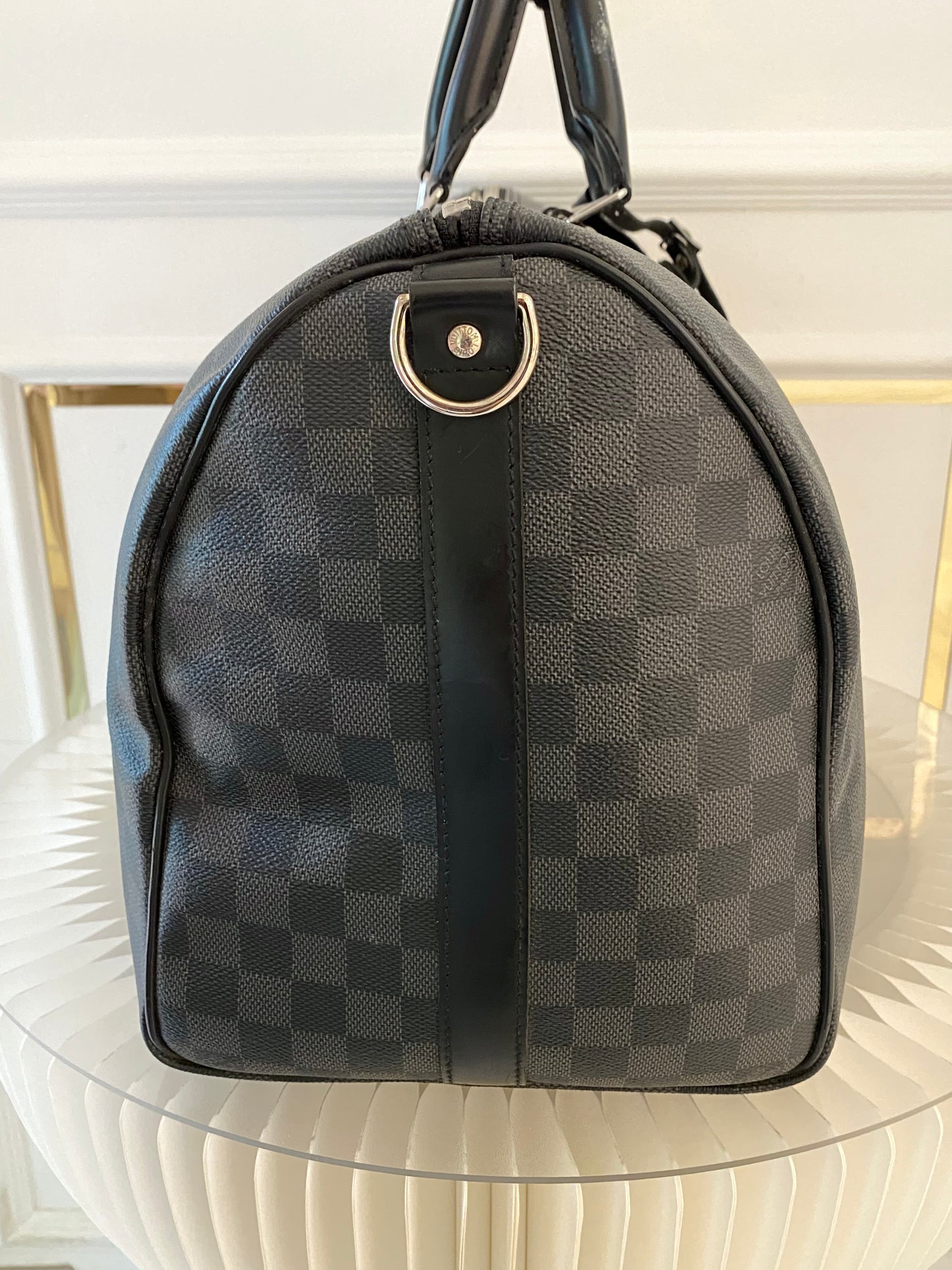 LOUIS VUITTON Keepall 45 Damier Graphite