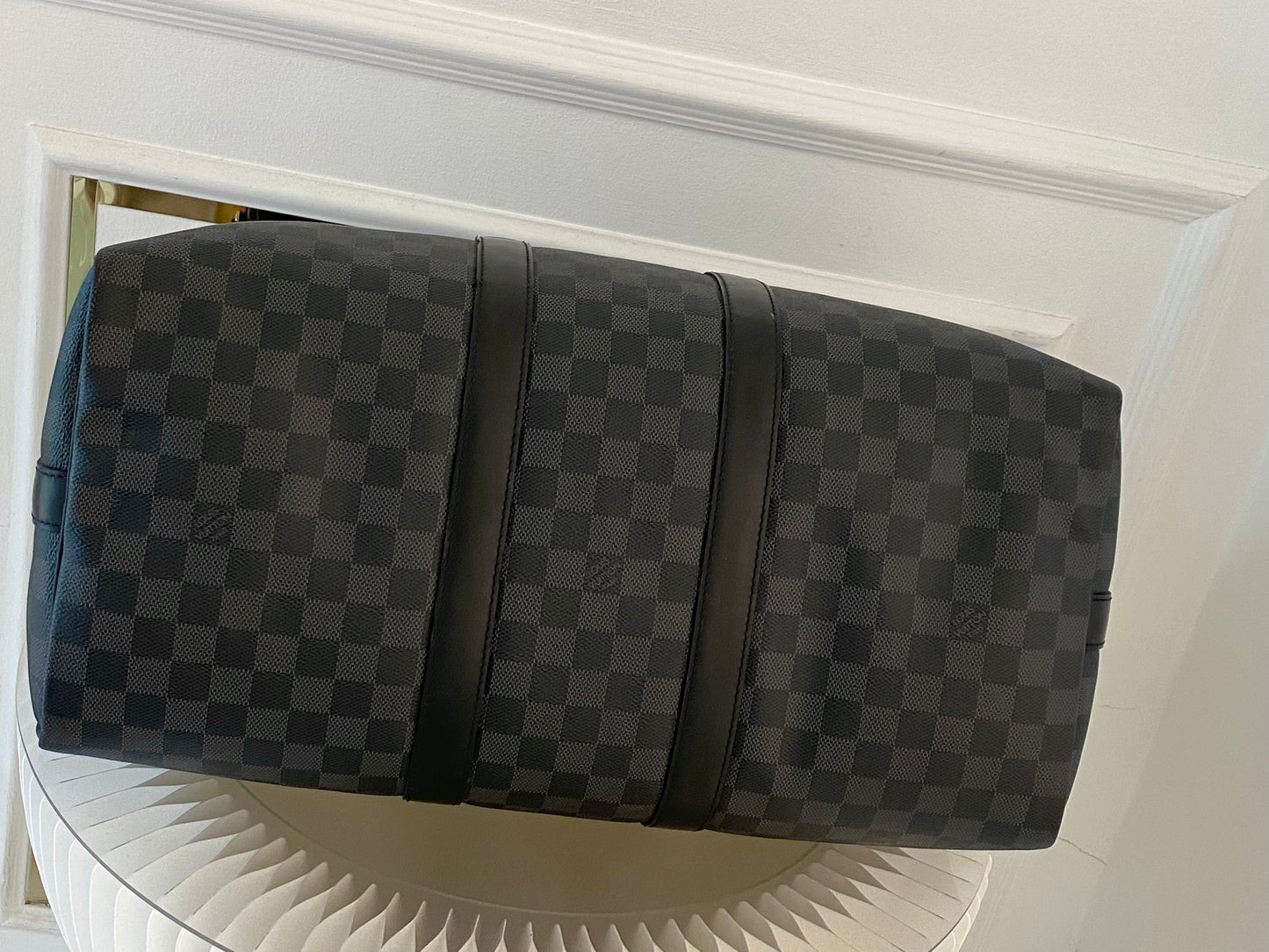 LOUIS VUITTON Keepall 45 Damier Graphite