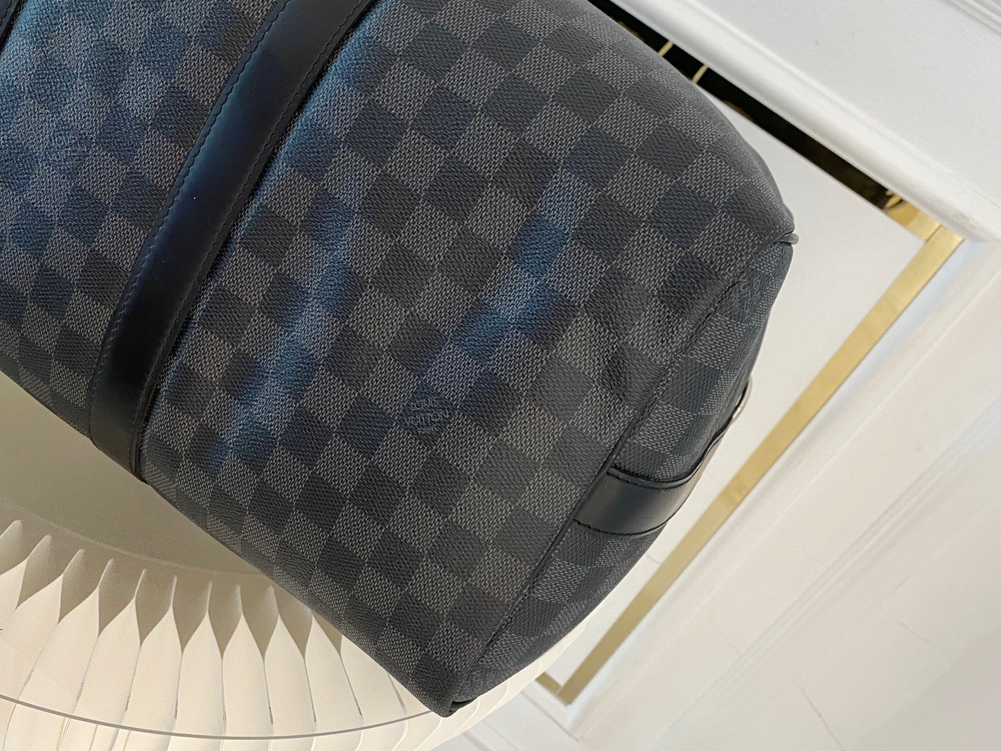 LOUIS VUITTON Keepall 45 Damier Graphite