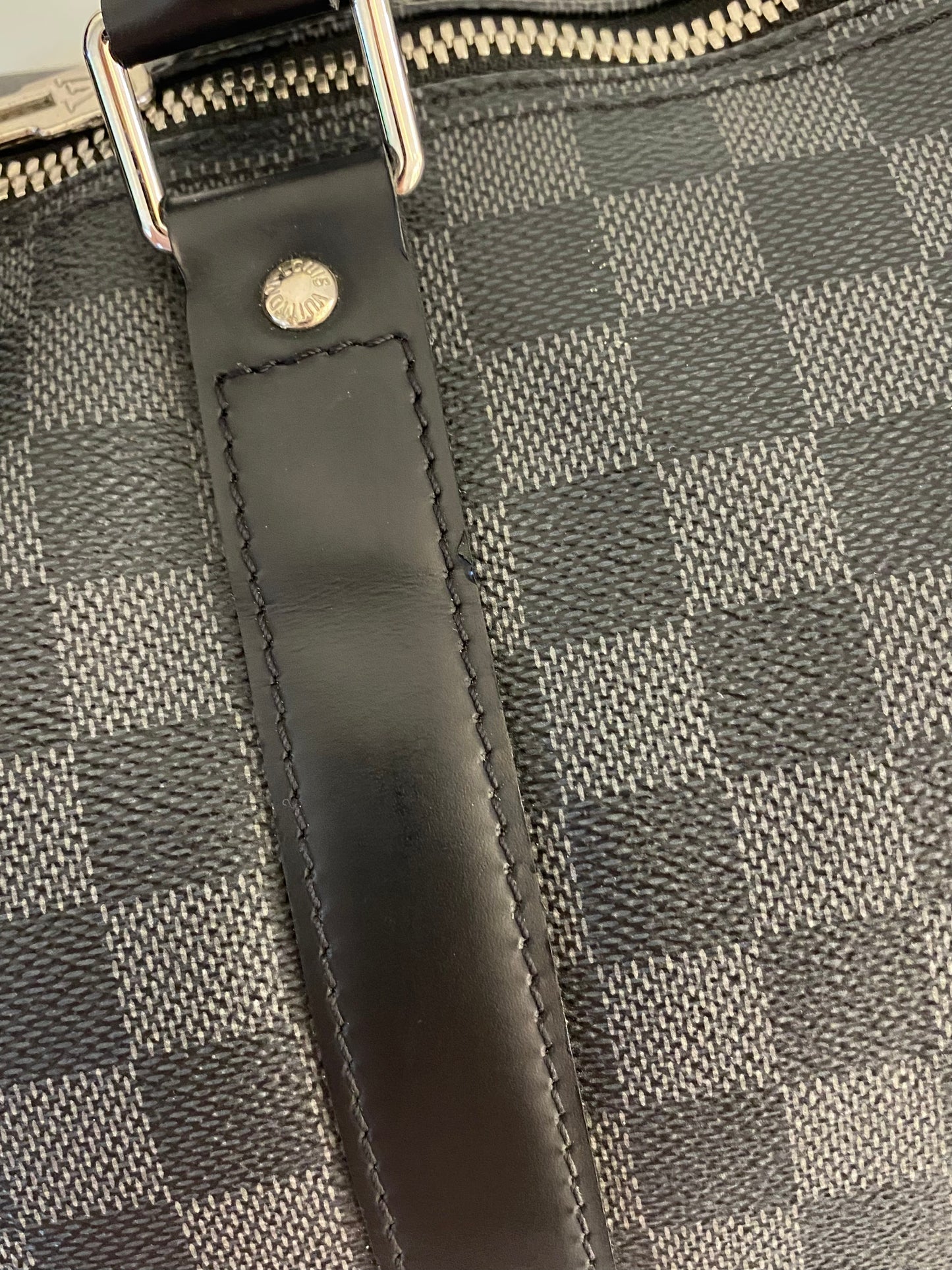 LOUIS VUITTON Keepall 45 Damier Graphite