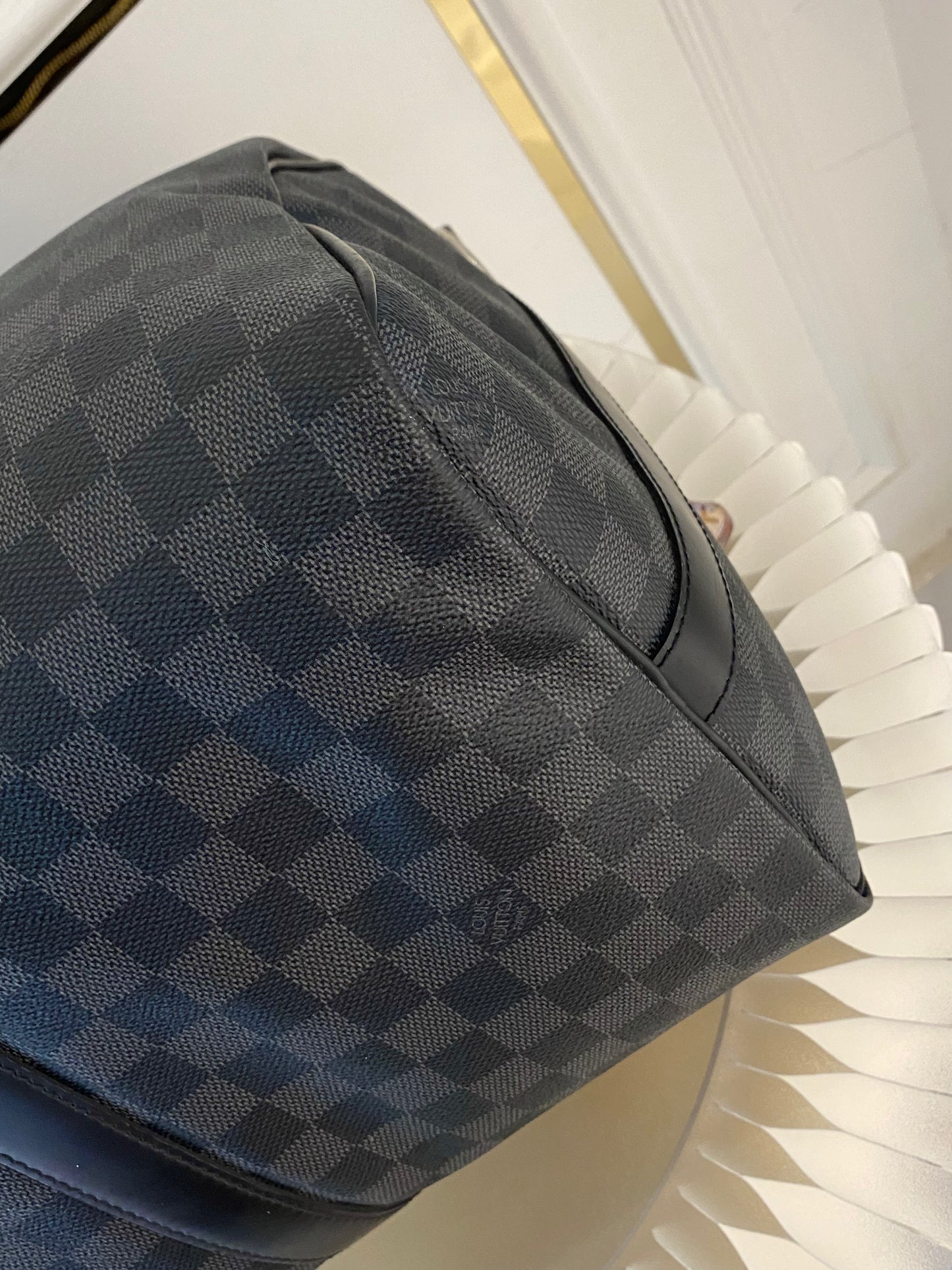 LOUIS VUITTON Keepall 45 Damier Graphite