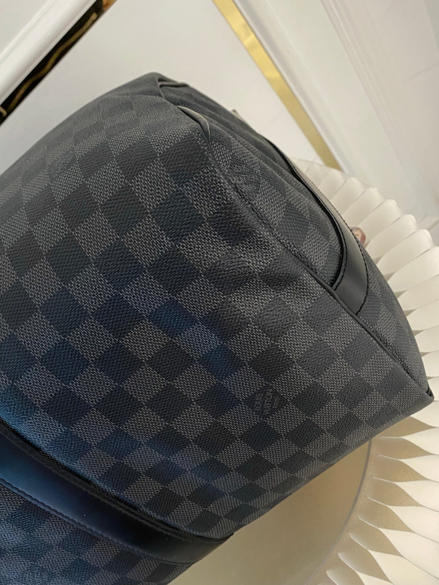 LOUIS VUITTON Keepall 45 Damier Graphite