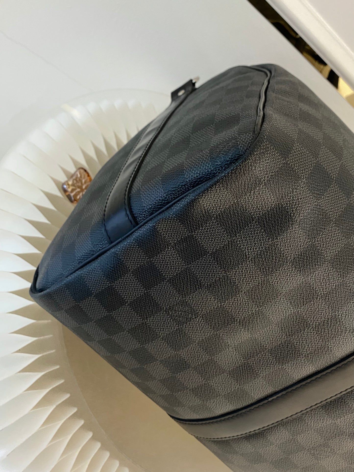 LOUIS VUITTON Keepall 45 Damier Graphite