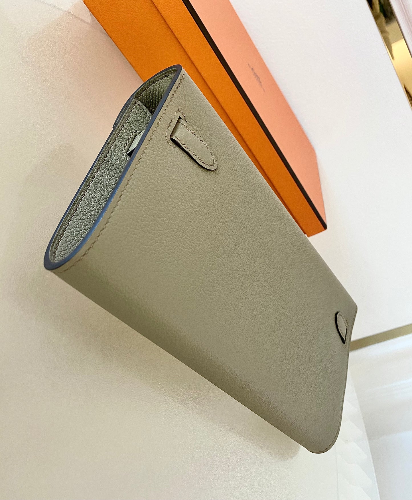 HERMES Kelly To Go Beige Marfa GHW
