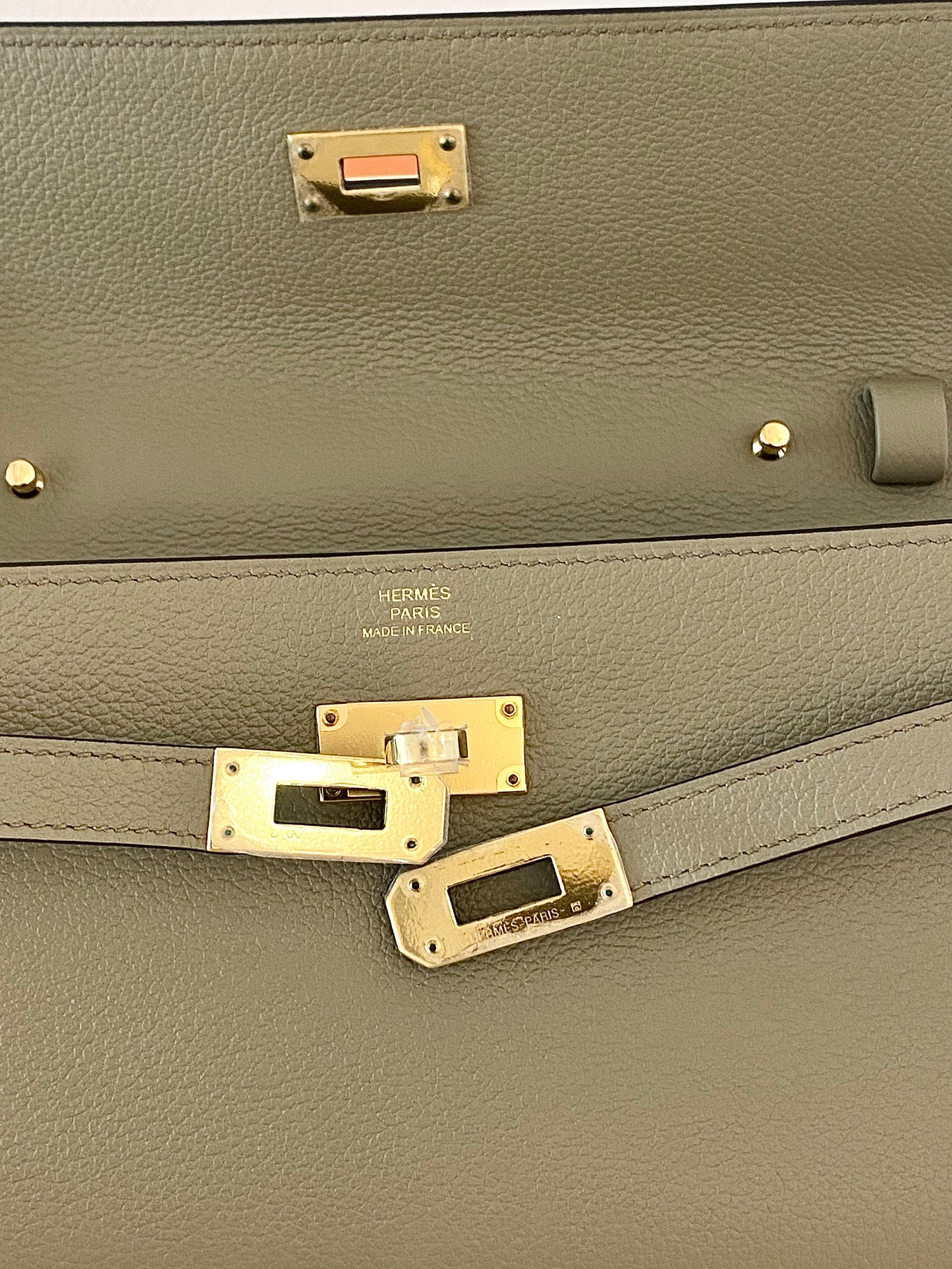 HERMES Kelly To Go Beige Marfa GHW