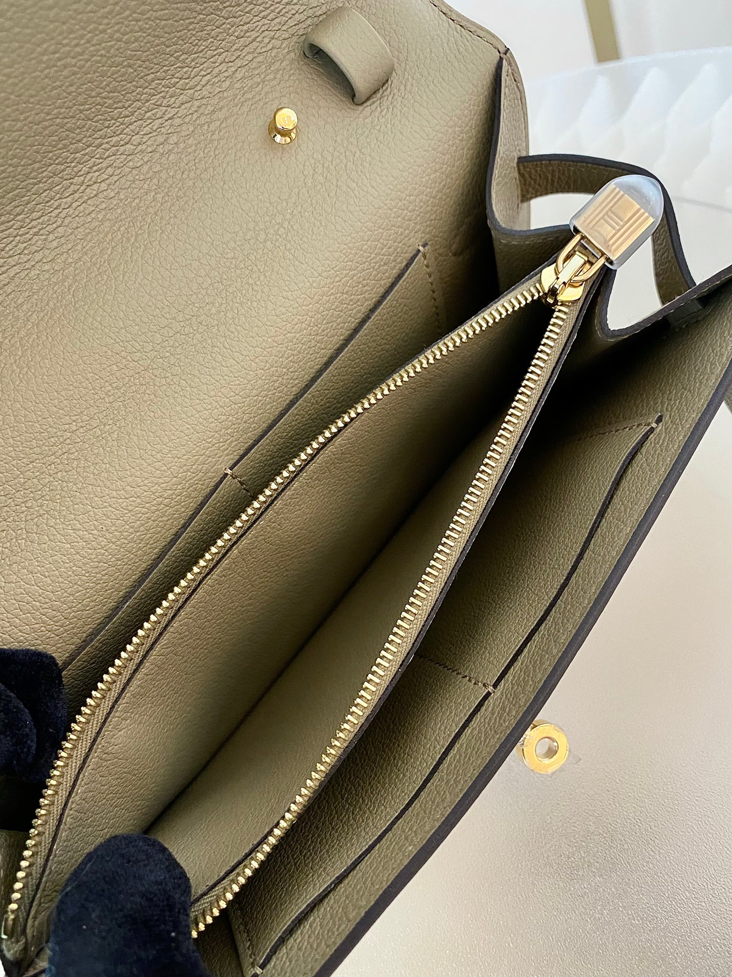 HERMES Kelly To Go Beige Marfa GHW