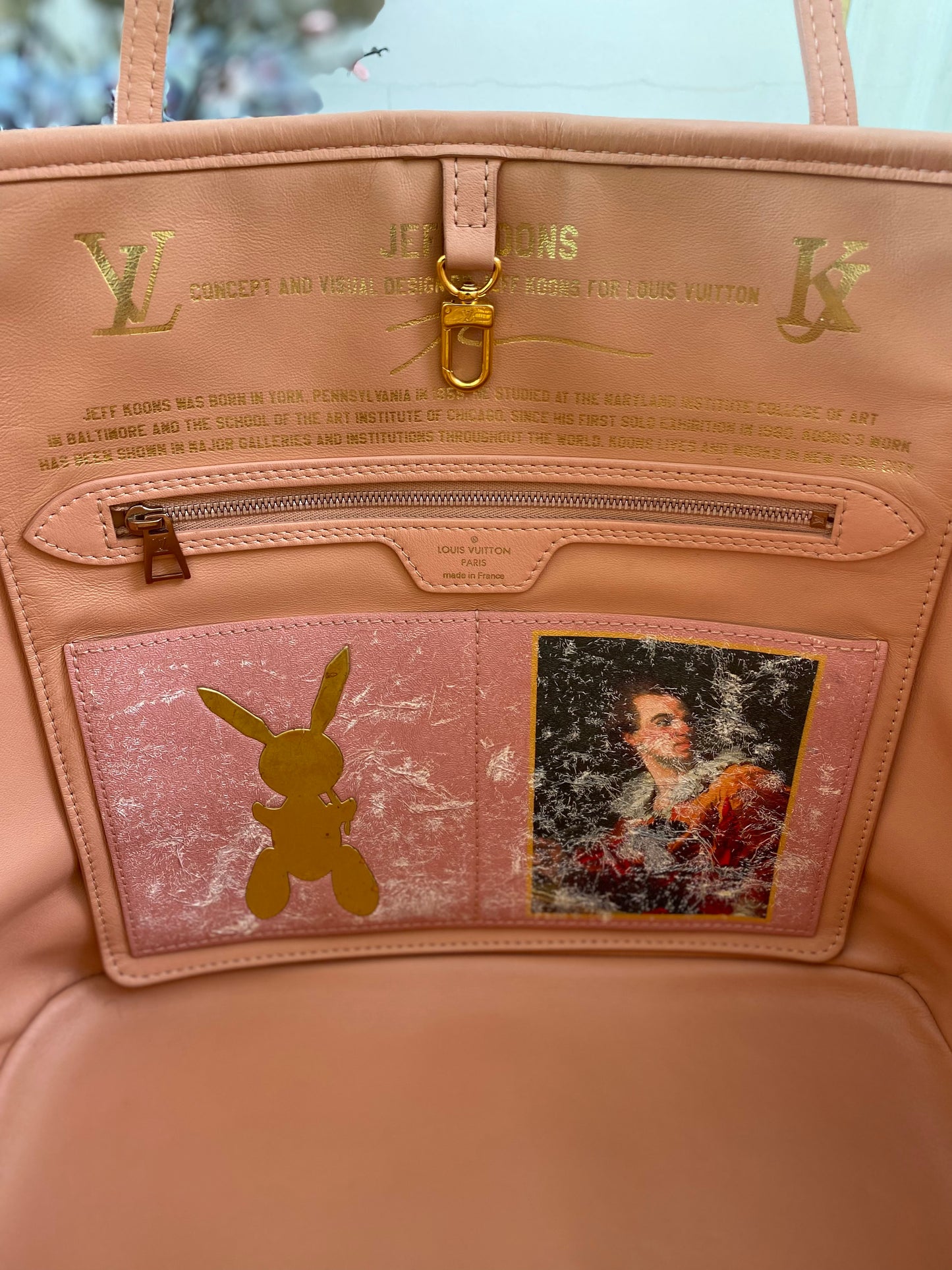 L V Neverfull Jeff Koons Fragonard Limited Edition