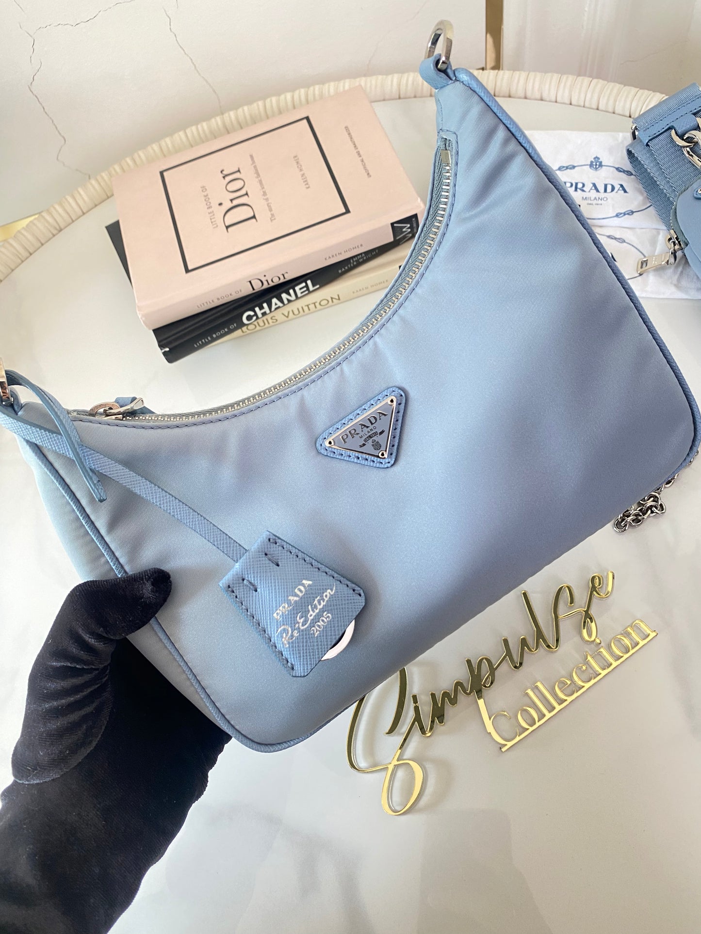 P Re-edition Nylon Shoulder Bag