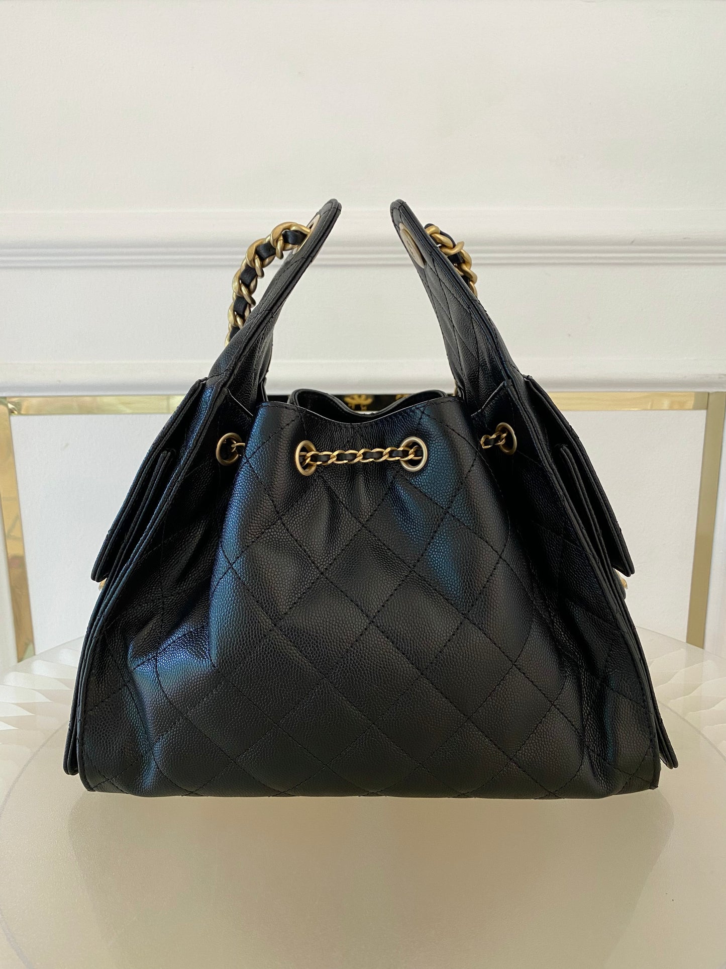 Chanel 25 Small Caviar GHW