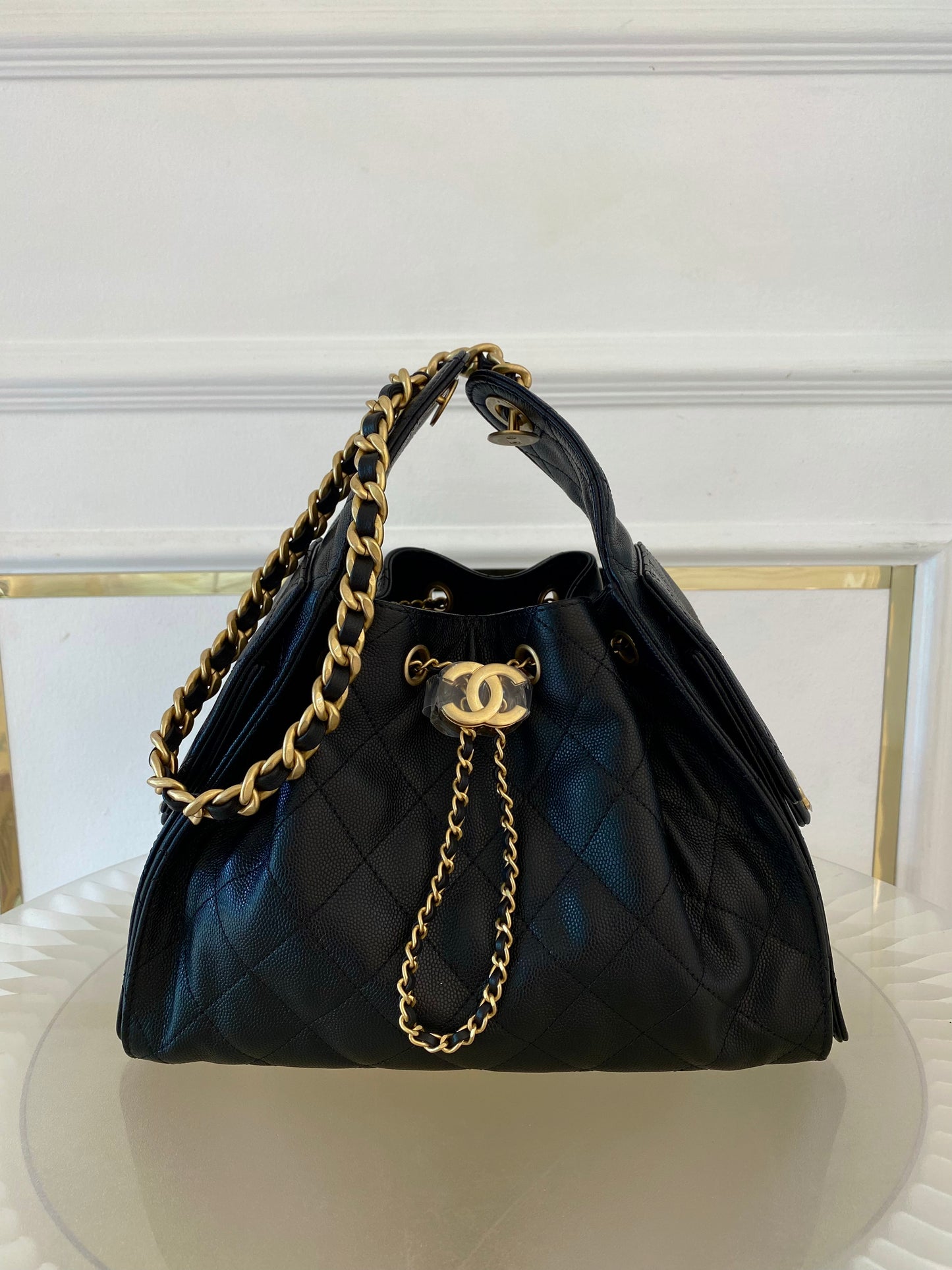 Chanel 25 Small Caviar GHW