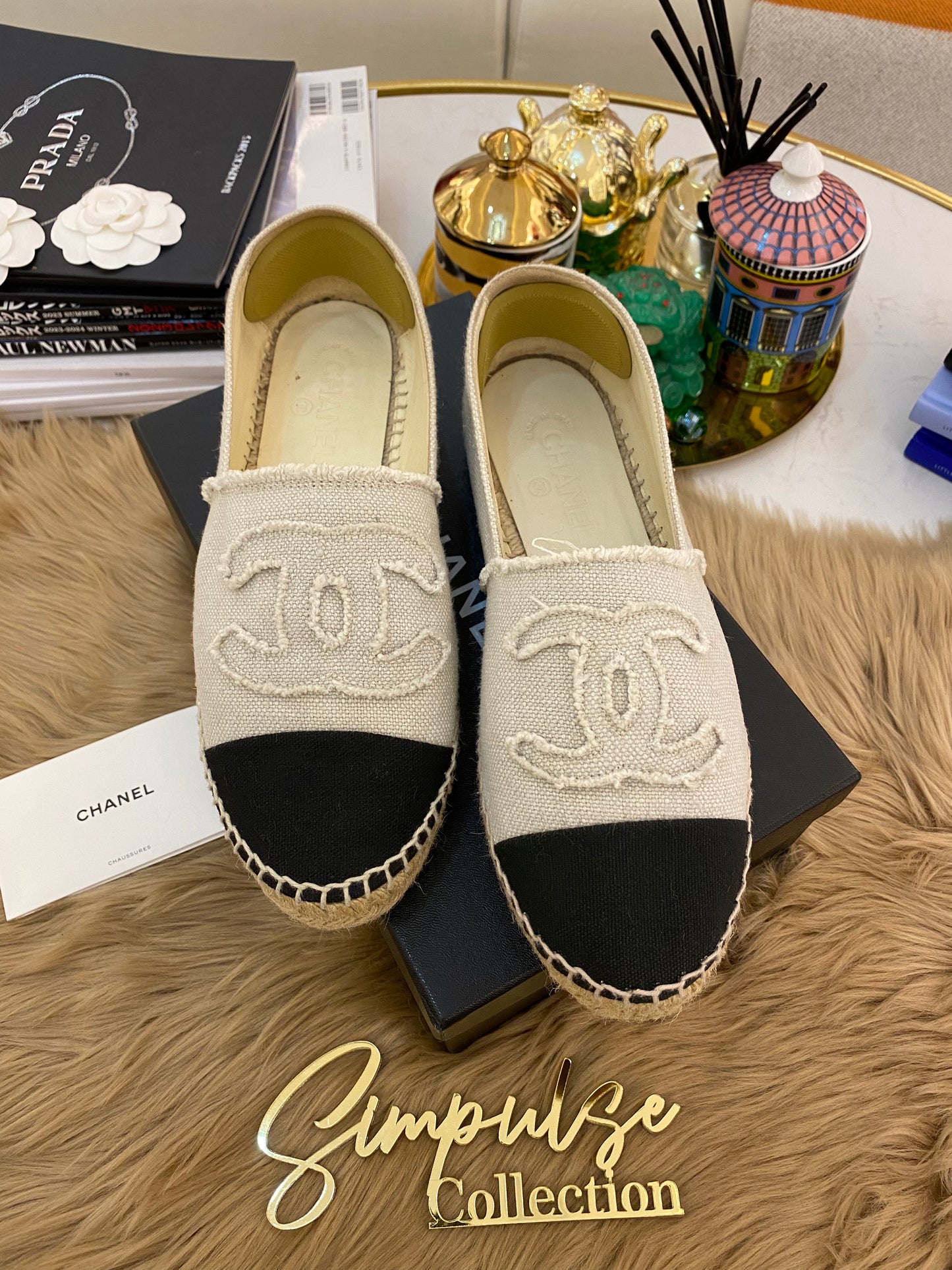 Chanel Espadrilles Canvas