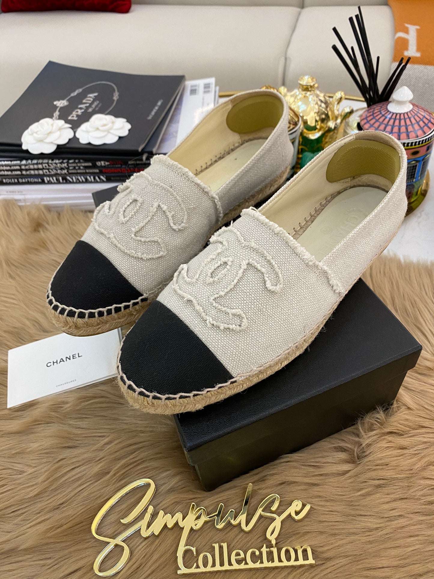 Chanel Espadrilles Canvas